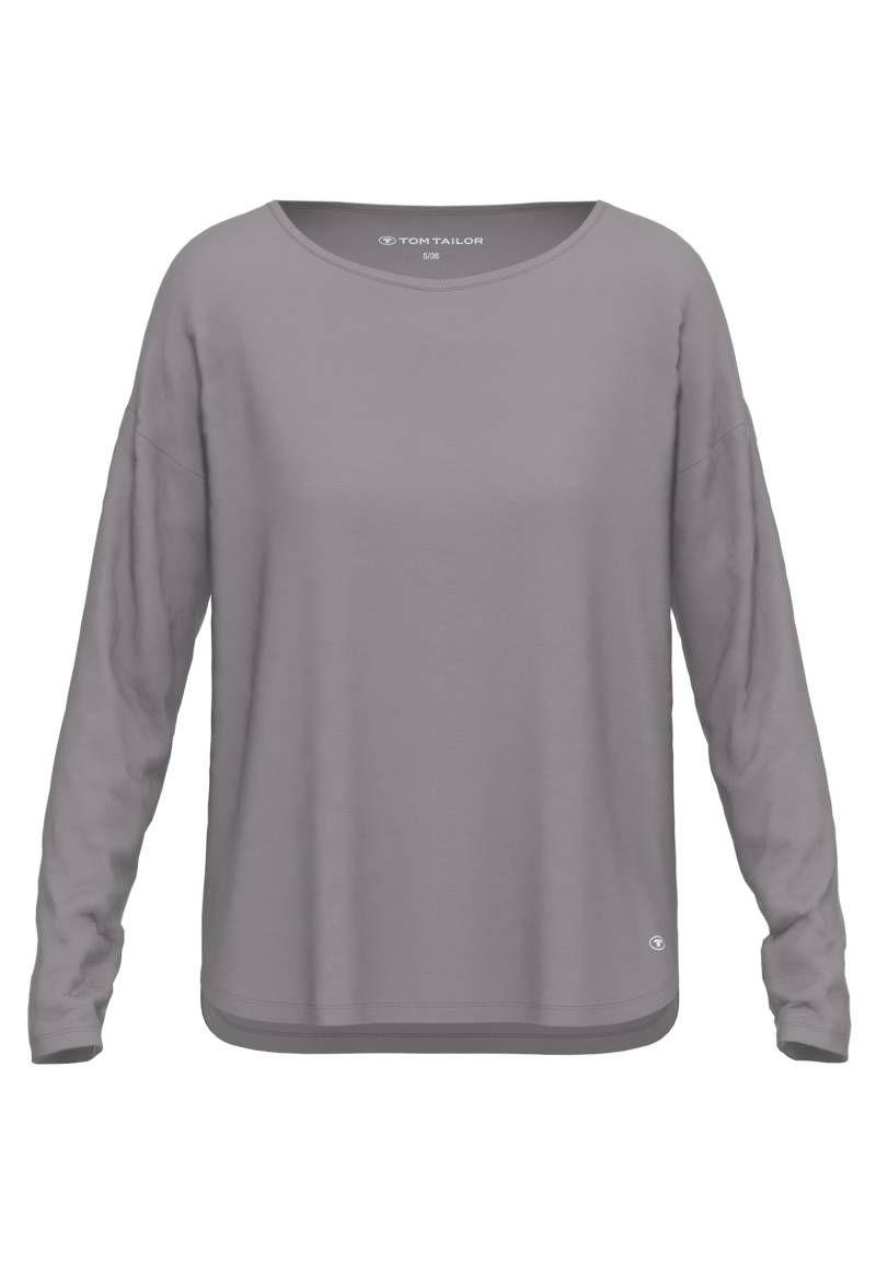 TOM TAILOR Langarmshirt »Florence«, U-Boot Ausschnitt, Langarm von TOM TAILOR