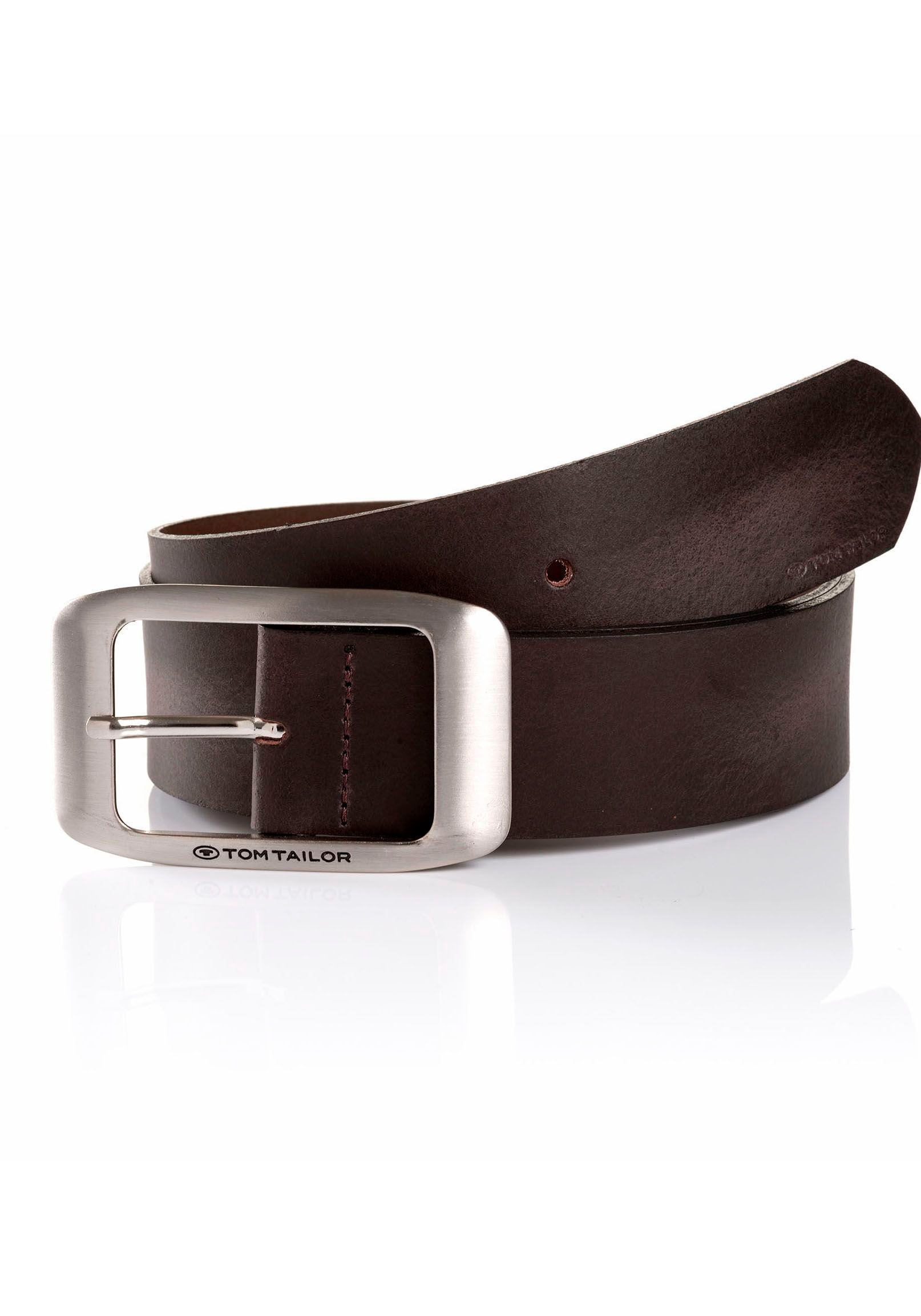 TOM TAILOR Ledergürtel »TTAMY«, (1 St.), 4 cm breiter Damengürtel, modisch vielseitig TOM TAILOR Ledergürtel »TTAMY«, (1 St.), 4 cm breiter Damengürtel, modisch vielseitig von TOM TAILOR