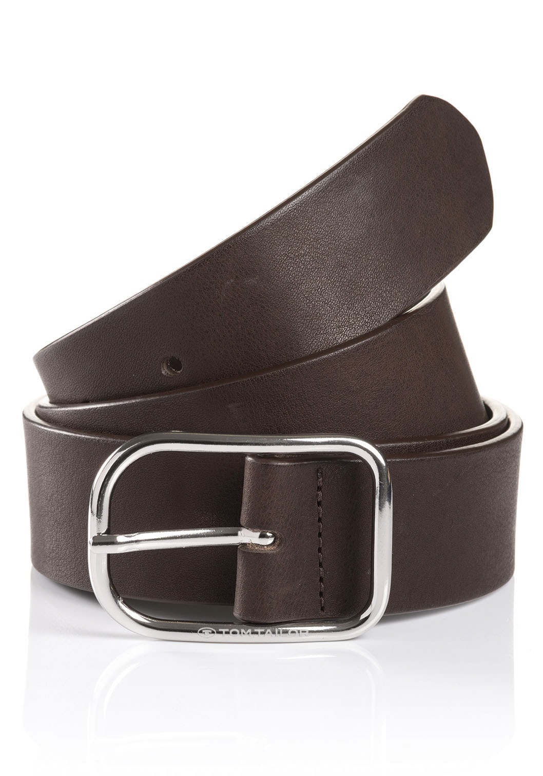 TOM TAILOR Ledergürtel »TTHelen«, mit Logoschriftzug auf der Schliesse TOM TAILOR Ledergürtel »TTHelen«, mit Logoschriftzug auf der Schliesse von TOM TAILOR
