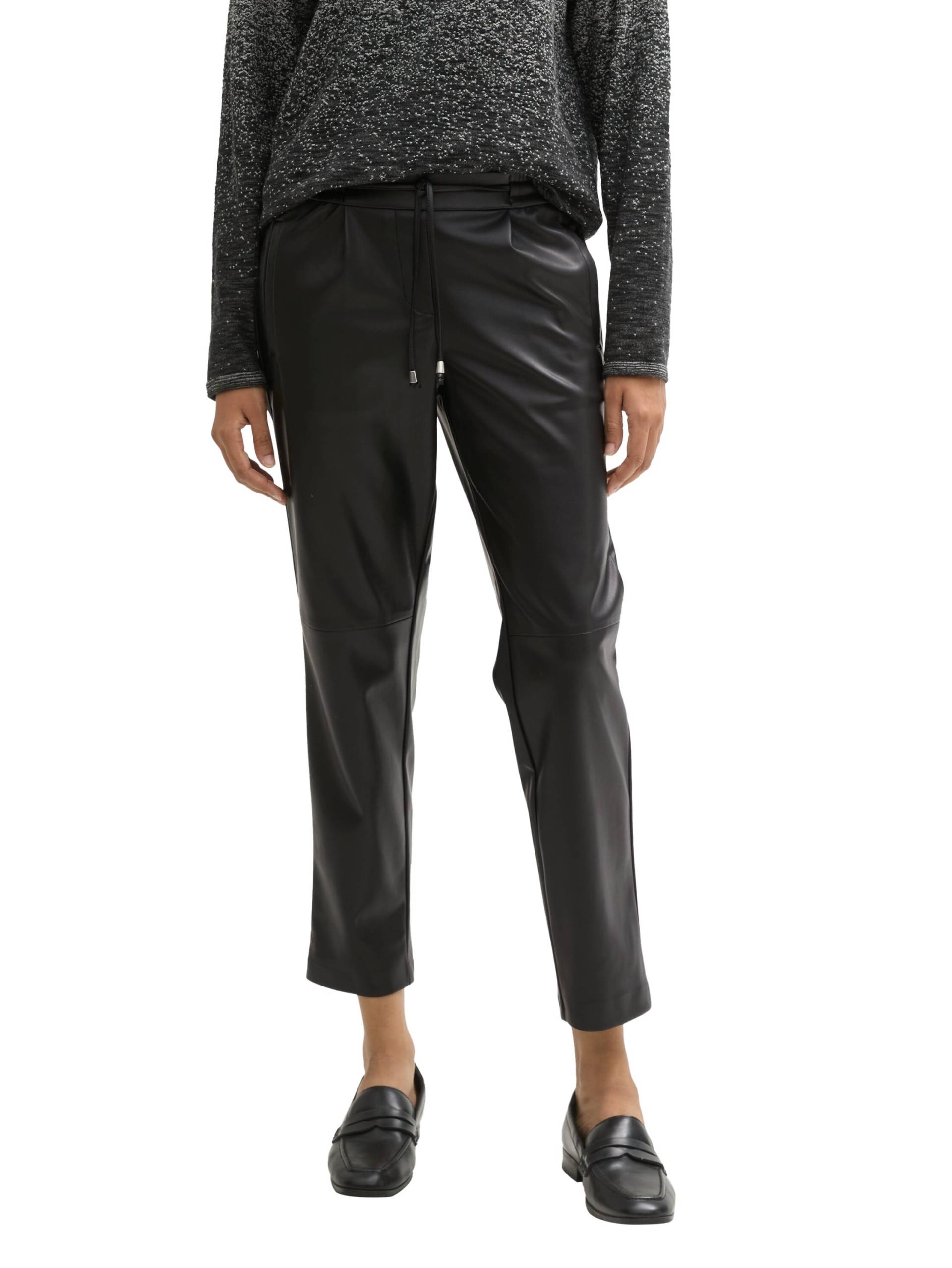 TOM TAILOR Lederimitathose, mit Kordelzug TOM TAILOR Lederimitathose, mit Kordelzug von TOM TAILOR