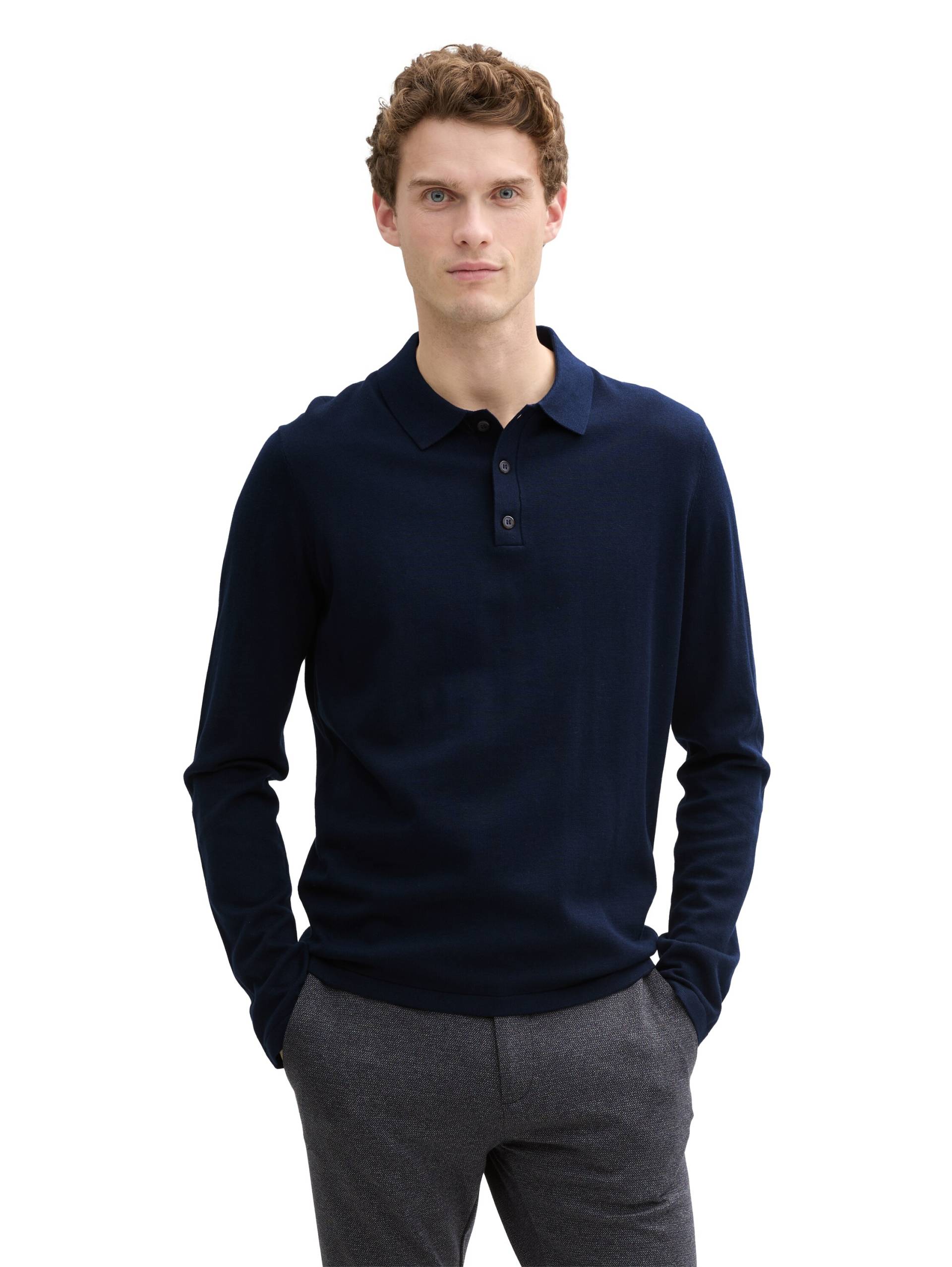 TOM TAILOR Polokragenpullover, mit Seide TOM TAILOR Polokragenpullover, mit Seide von TOM TAILOR