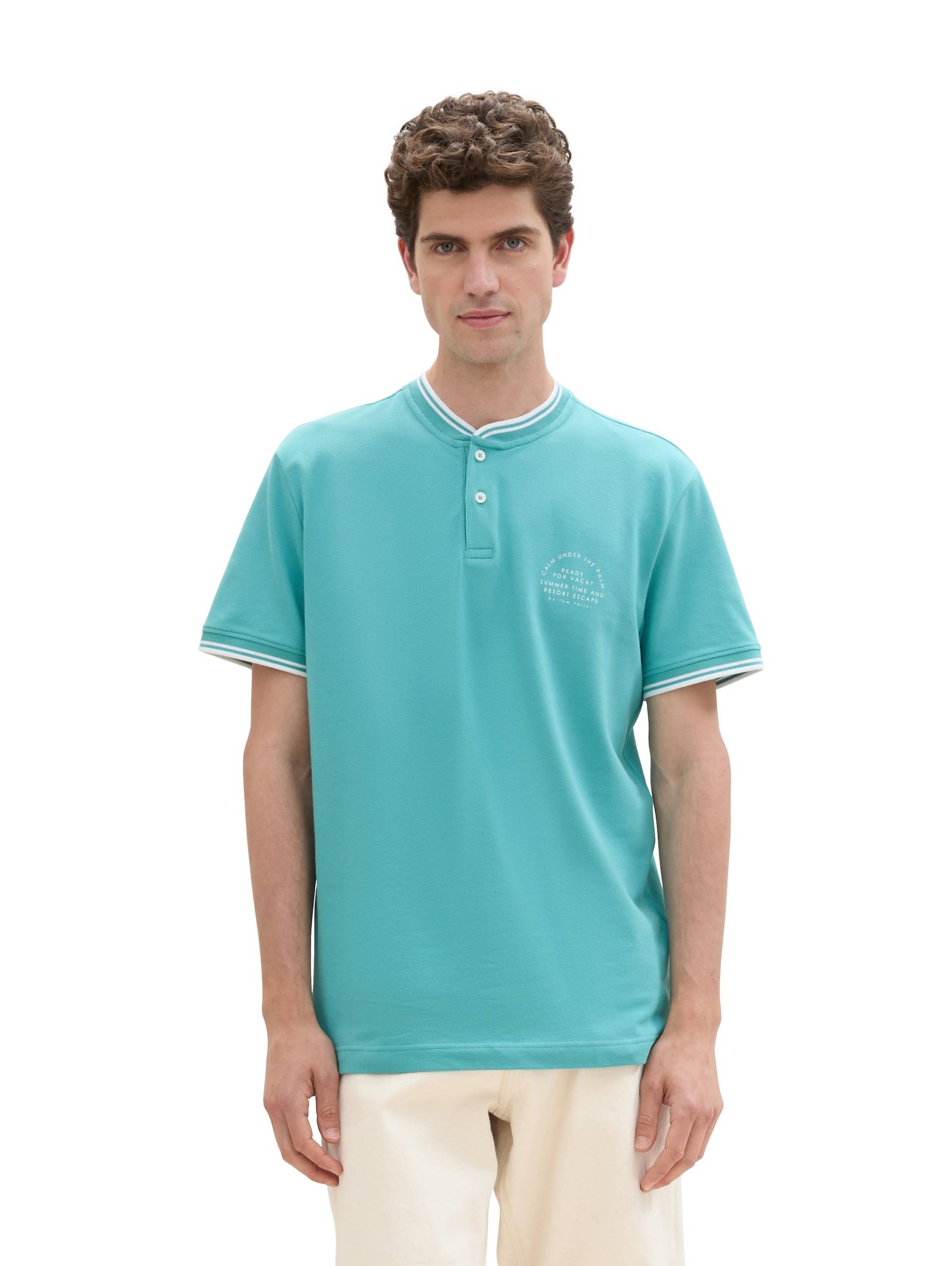 TOM TAILOR Poloshirt, mit Print TOM TAILOR Poloshirt, mit Print von TOM TAILOR