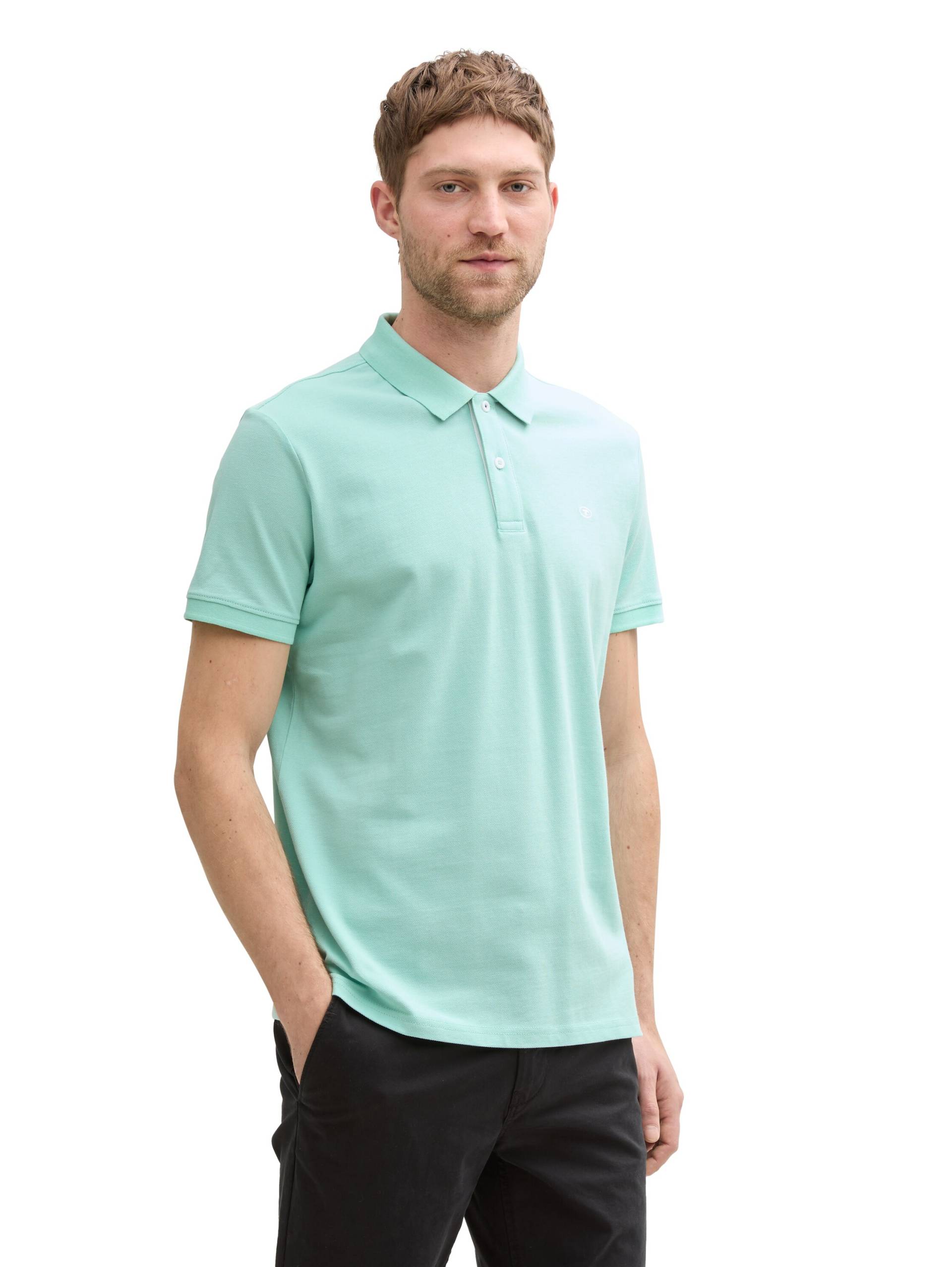 TOM TAILOR Poloshirt, mit farblich hervorgehobener Knopfleiste TOM TAILOR Poloshirt, mit farblich hervorgehobener Knopfleiste von TOM TAILOR