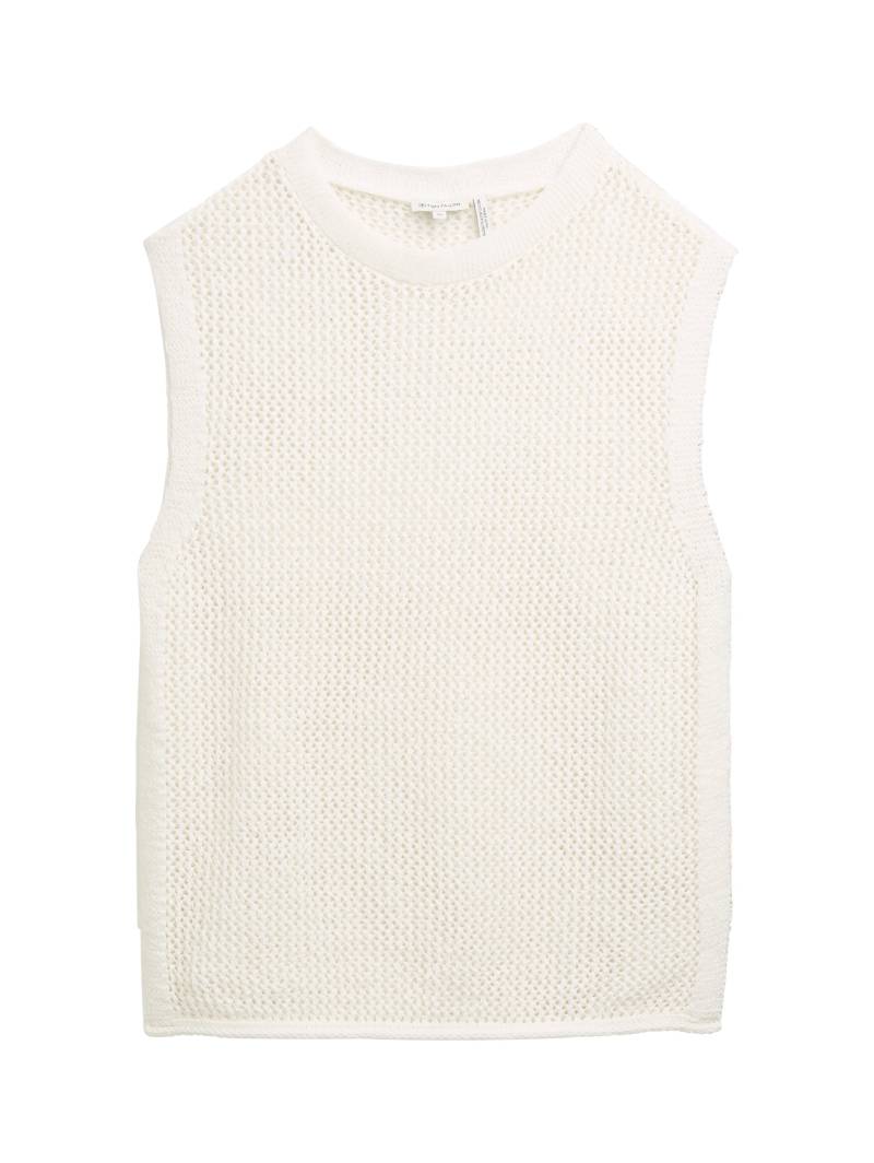 TOM TAILOR Pullunder, mit Strickmuster von TOM TAILOR