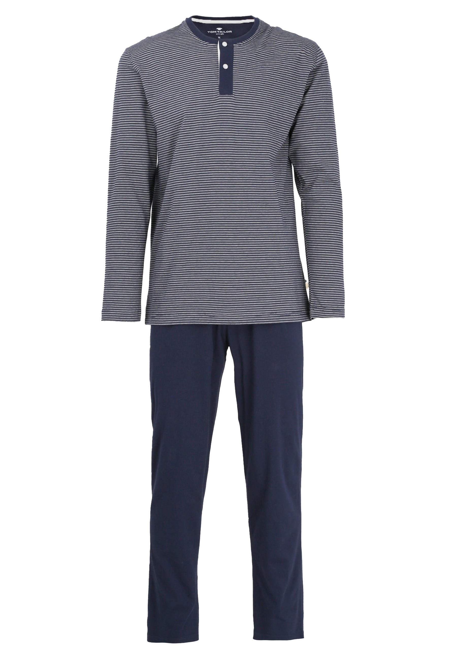 TOM TAILOR Pyjama »Nebraska«, (2 tlg.), mit cooler Kombi aus Oberteil und Unterteil TOM TAILOR Pyjama »Nebraska«, (2 tlg.), mit cooler Kombi aus Oberteil und Unterteil von TOM TAILOR
