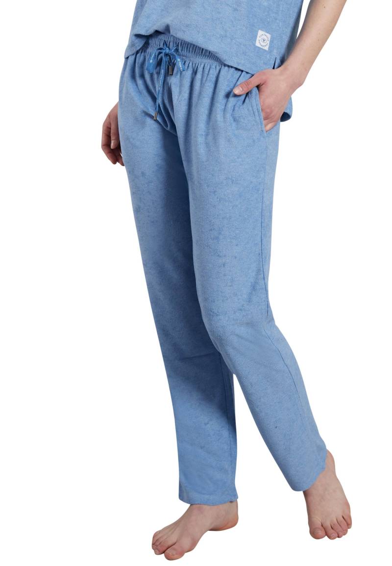 TOM TAILOR Relaxhose, elastischer Bund, Kordel mit Logoschriftzug von TOM TAILOR