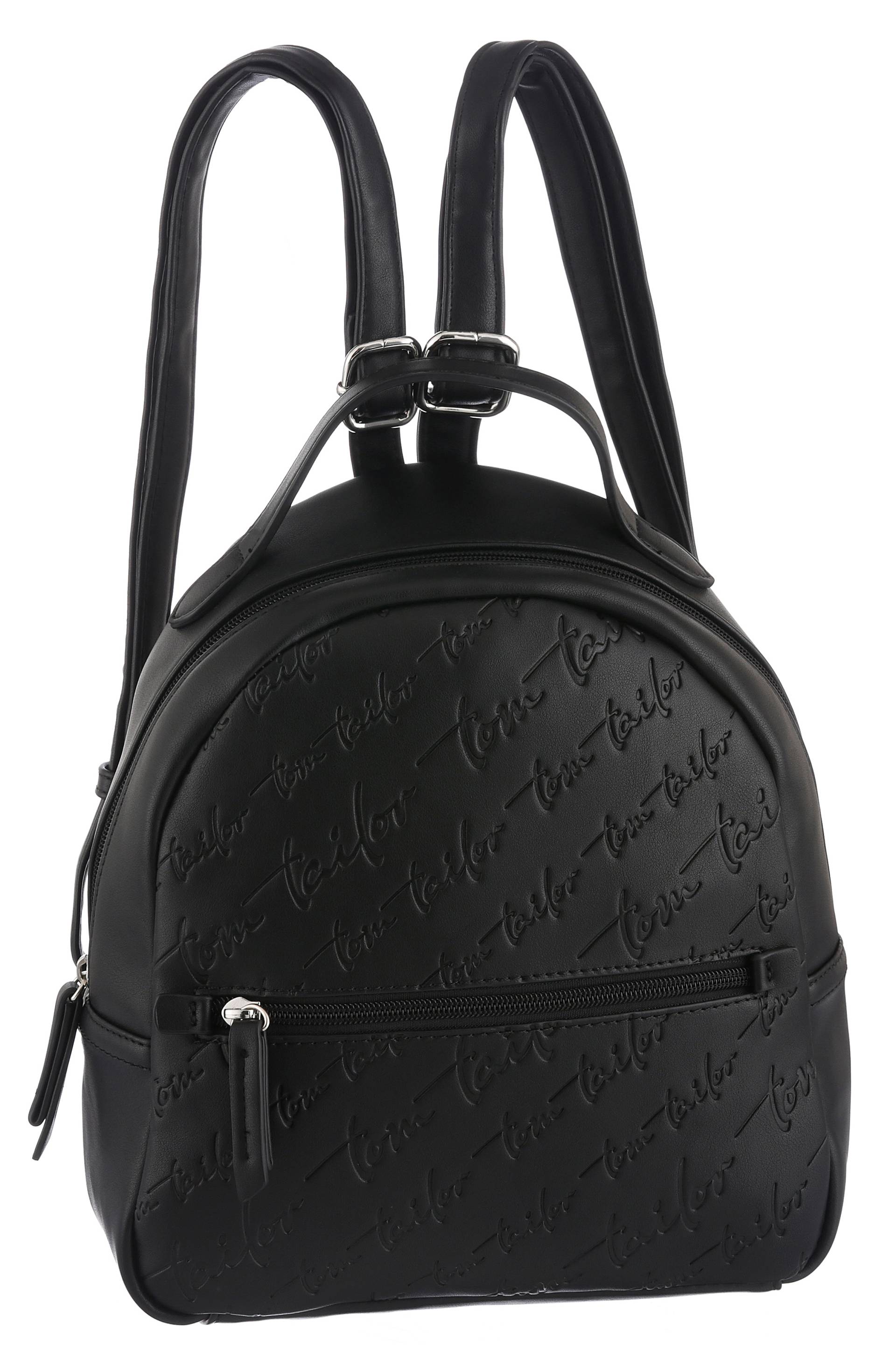 TOM TAILOR Rucksack »Denice«, aus glattem Lederimitat mit toller Logoprägung in Schreibschrift TOM TAILOR Rucksack »Denice«, aus glattem Lederimitat mit toller Logoprägung in Schreibschrift von TOM TAILOR