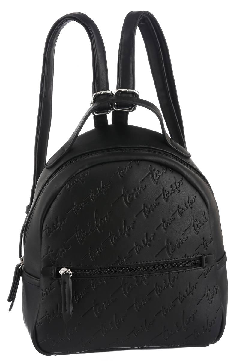 TOM TAILOR Rucksack »Denice«, aus glattem Lederimitat mit toller Logoprägung in Schreibschrift von TOM TAILOR