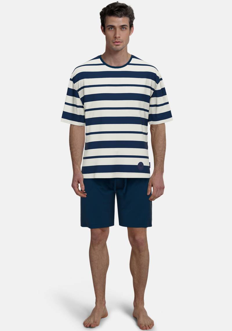 TOM TAILOR Shorty »Kilkenny«, (2 tlg.), Gestreift, Rundhalsausschnitt von TOM TAILOR