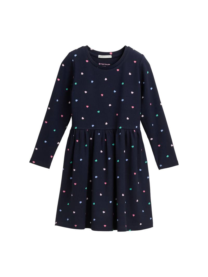 TOM TAILOR Skaterkleid, mit Herzchen-Allover-Muster von TOM TAILOR