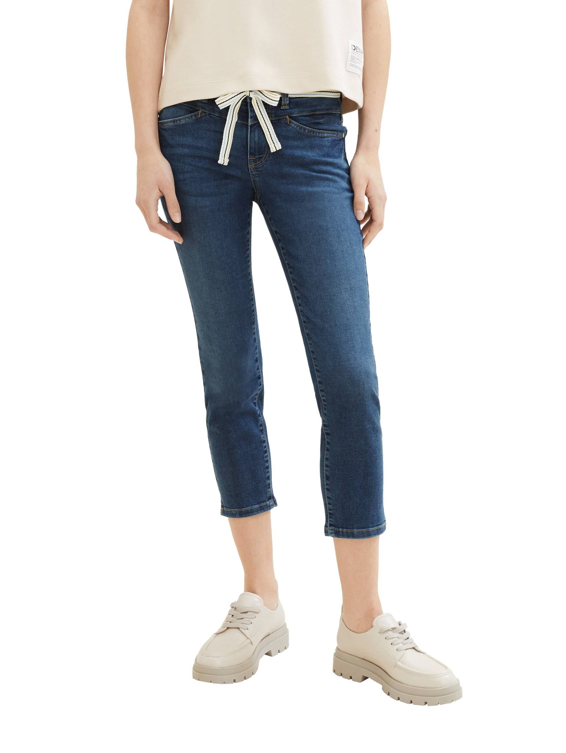 TOM TAILOR Slim-fit-Jeans »ALEXA«, in 7/8 Länge und mit Bindeband TOM TAILOR Slim-fit-Jeans »ALEXA«, in 7/8 Länge und mit Bindeband von TOM TAILOR
