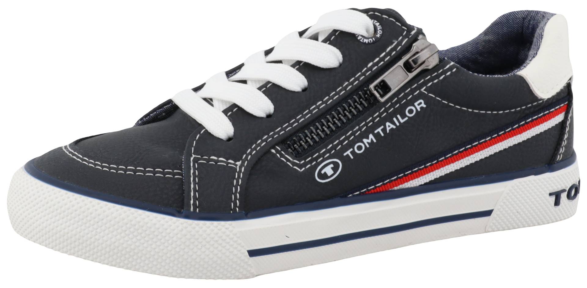 TOM TAILOR Sneaker, mit gepolstertem Schaftrand, Freizeitschuh, Halbschuh, Schnürschuh TOM TAILOR Sneaker, mit gepolstertem Schaftrand, Freizeitschuh, Halbschuh, Schnürschuh von TOM TAILOR