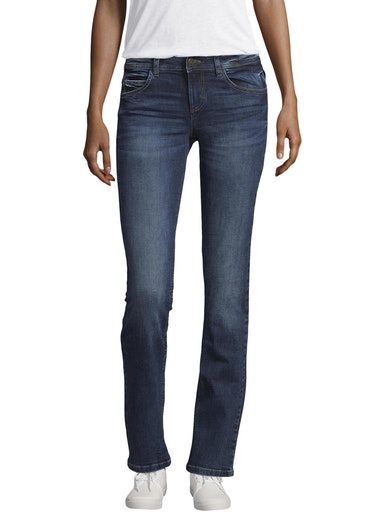 TOM TAILOR Straight-Jeans »Alexa Straight«, in gerader "Straight" 5-Pocket-Form von TOM TAILOR