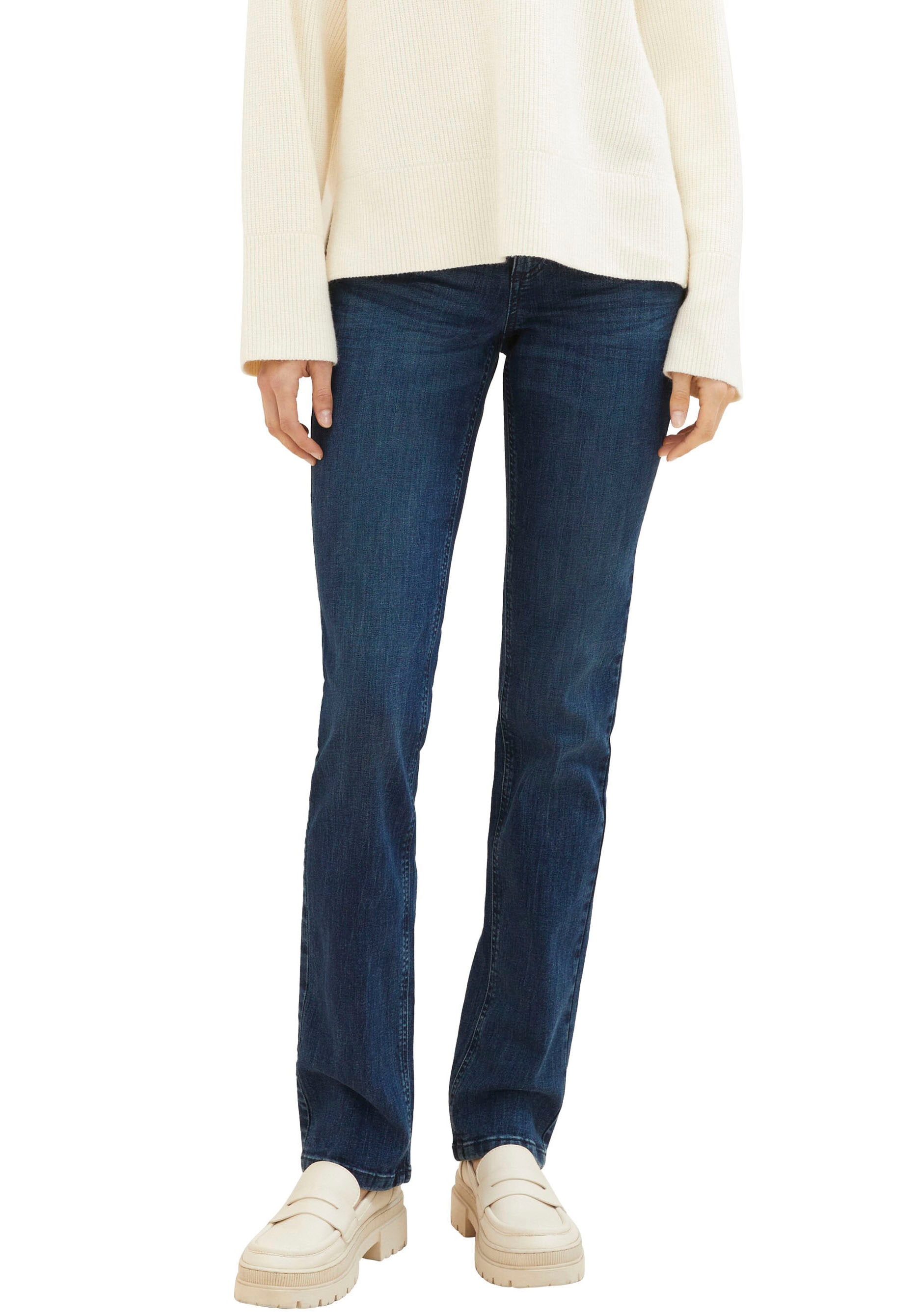 TOM TAILOR Straight-Jeans »Alexa Straight« von TOM TAILOR