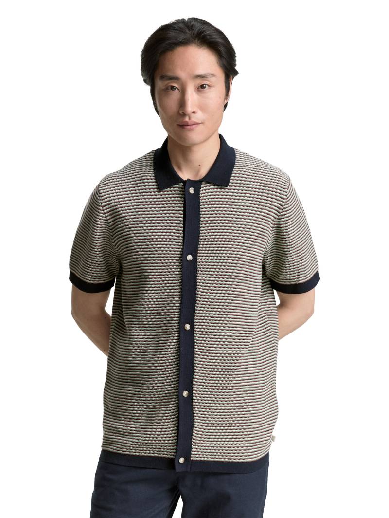 TOM TAILOR Strickjacke, mit Streifenmuster von TOM TAILOR