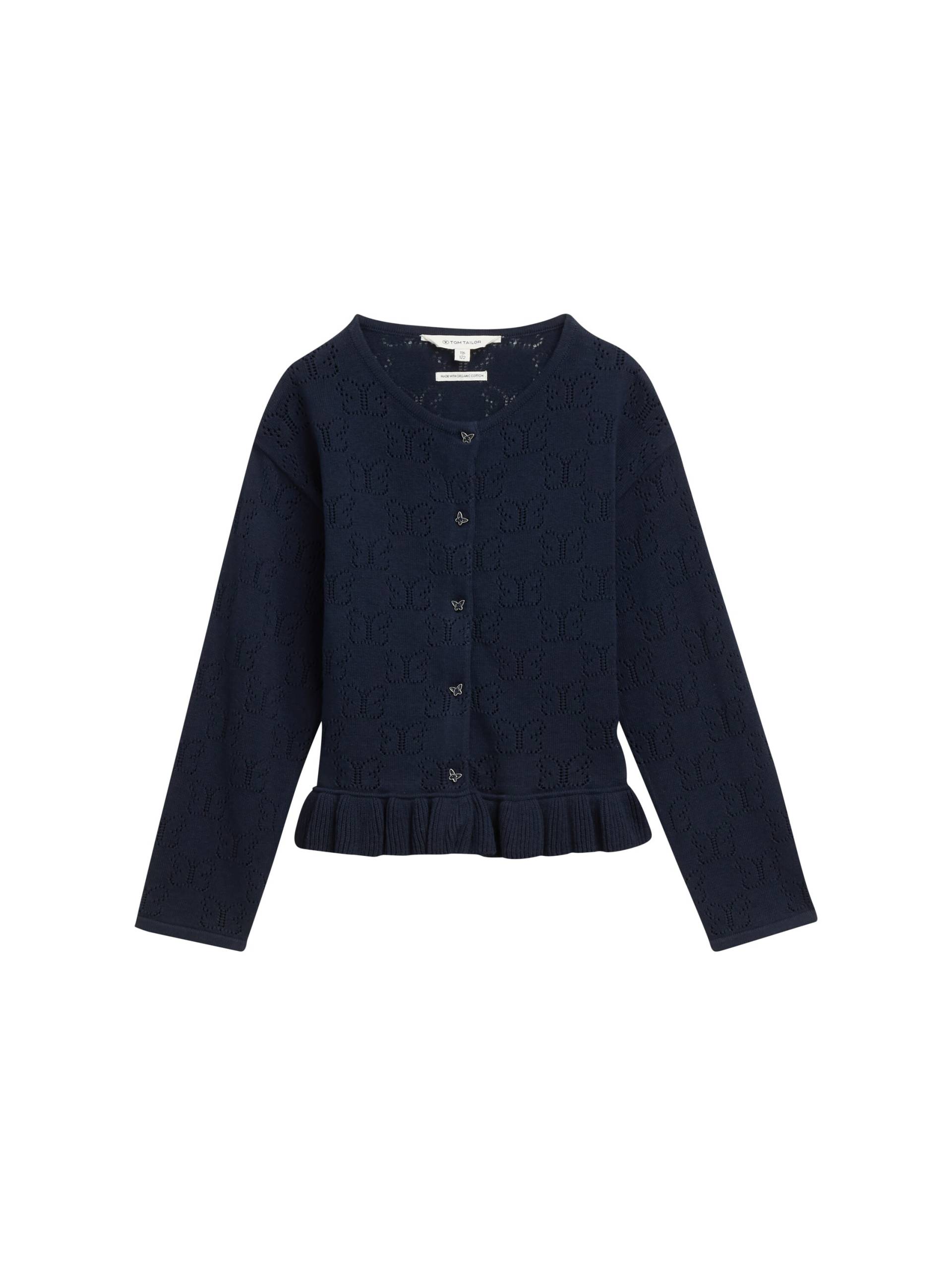 TOM TAILOR Cardigan, mit Schmetterlings-Knöpfen TOM TAILOR Cardigan, mit Schmetterlings-Knöpfen von TOM TAILOR