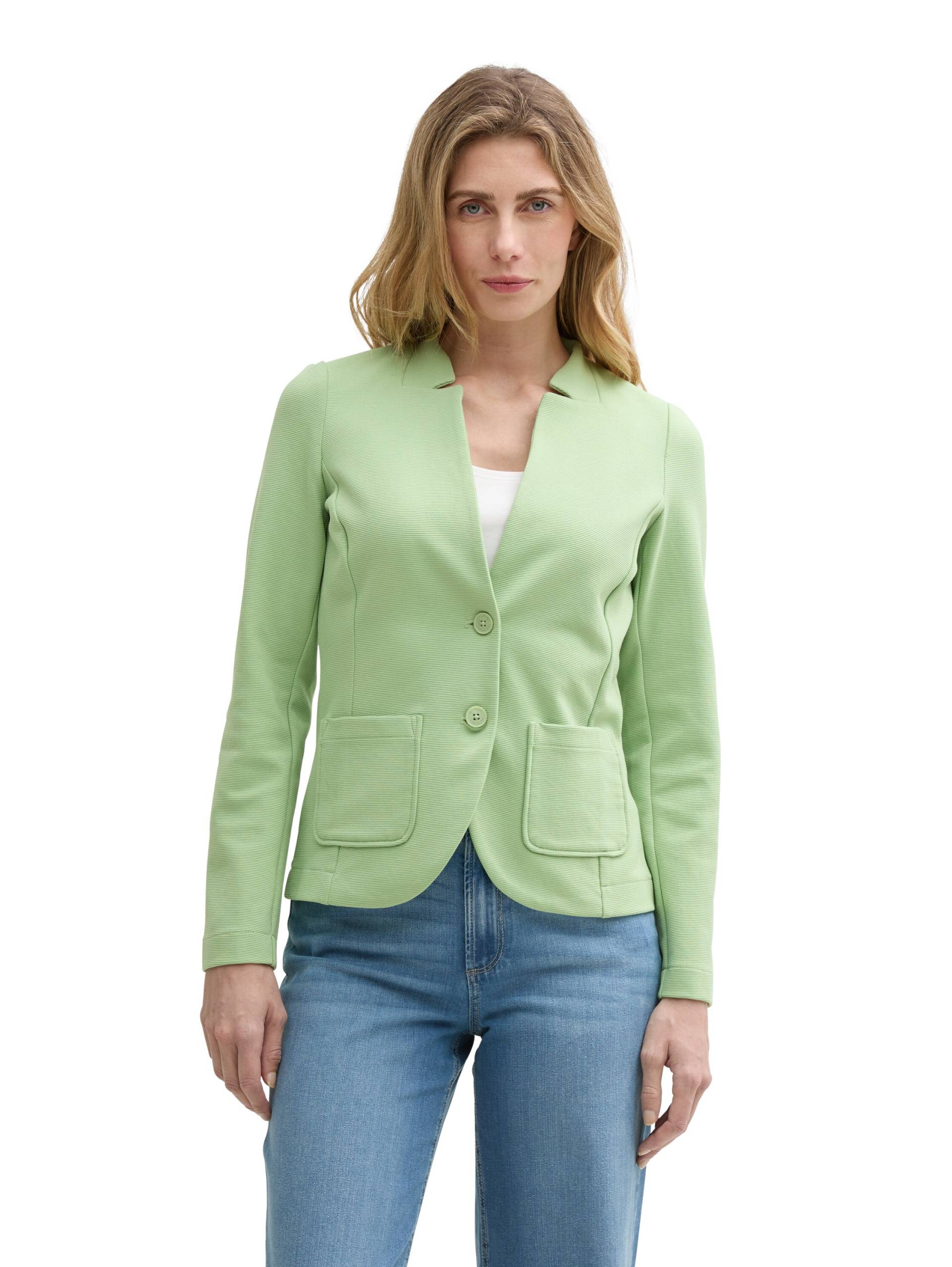 TOM TAILOR Sweatblazer »Ottoman«, mit aufgesetzten Taschen und Struktur von TOM TAILOR