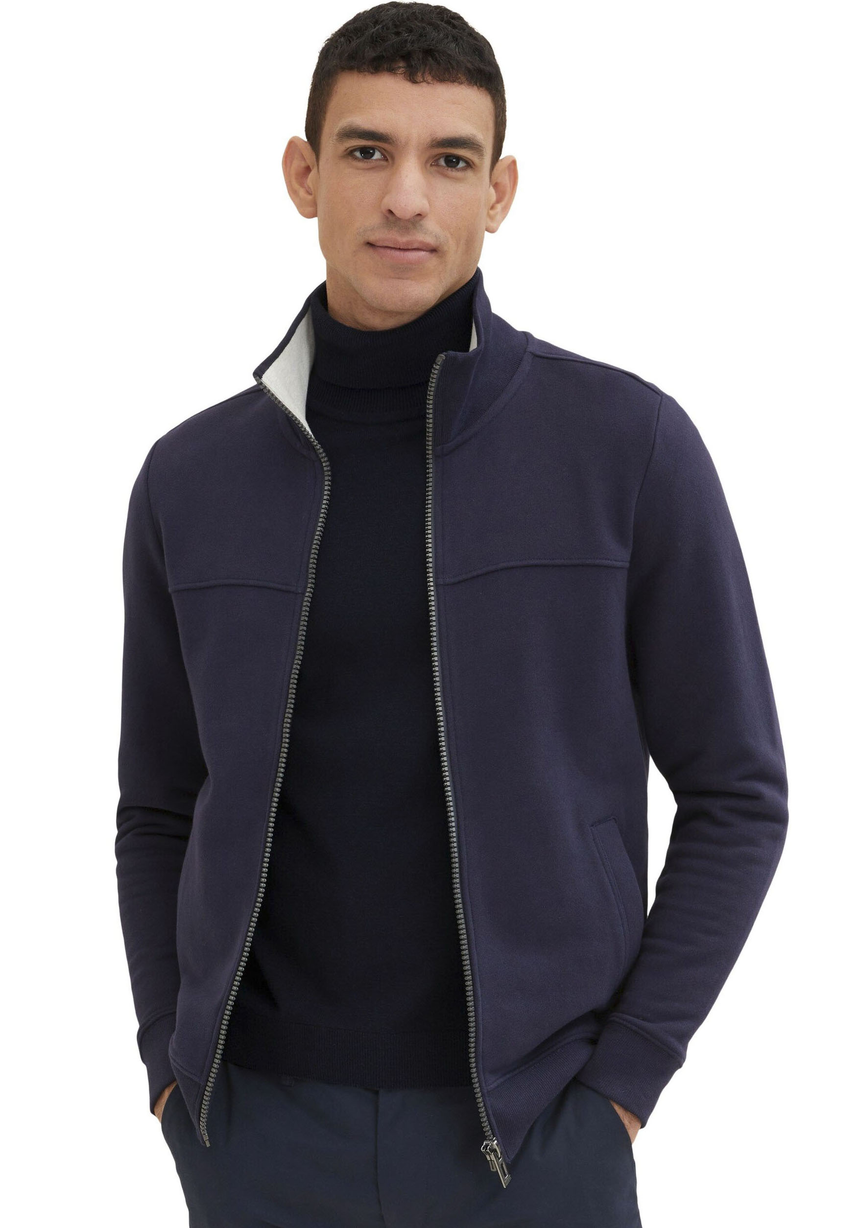 TOM TAILOR Sweatjacke »Tom Tailor Herren Sweatjacke« von TOM TAILOR