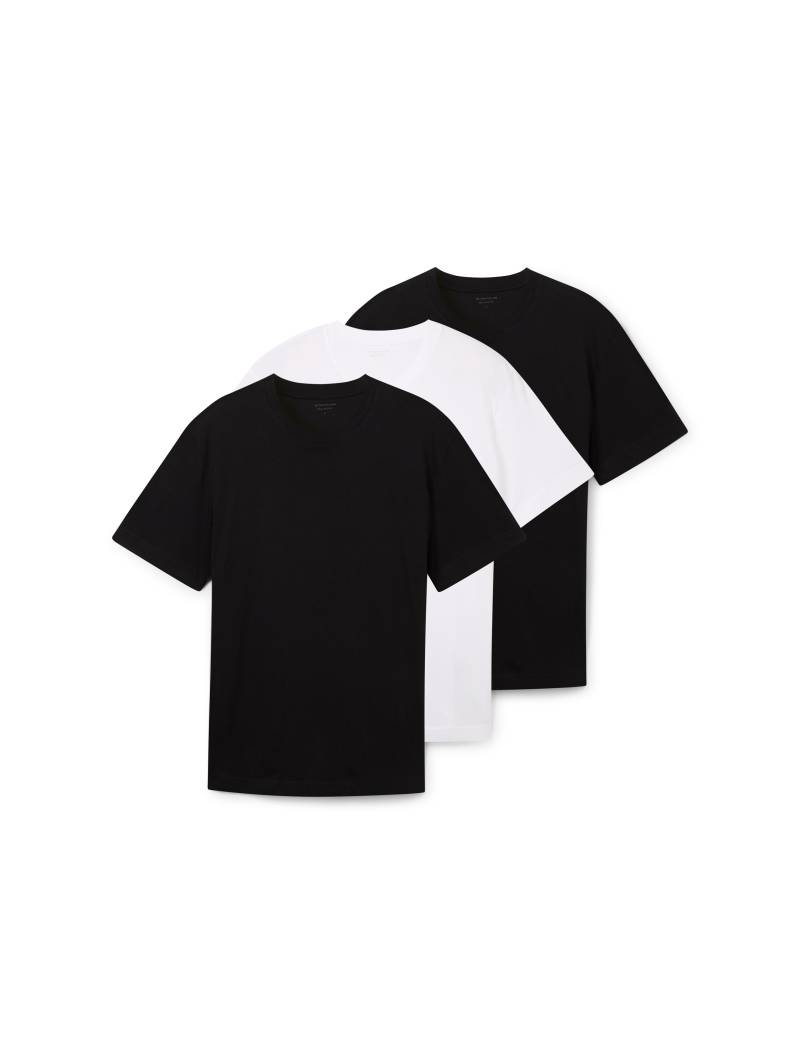 TOM TAILOR T-Shirt, (Packung, 3 tlg.), im Dreierpack von TOM TAILOR