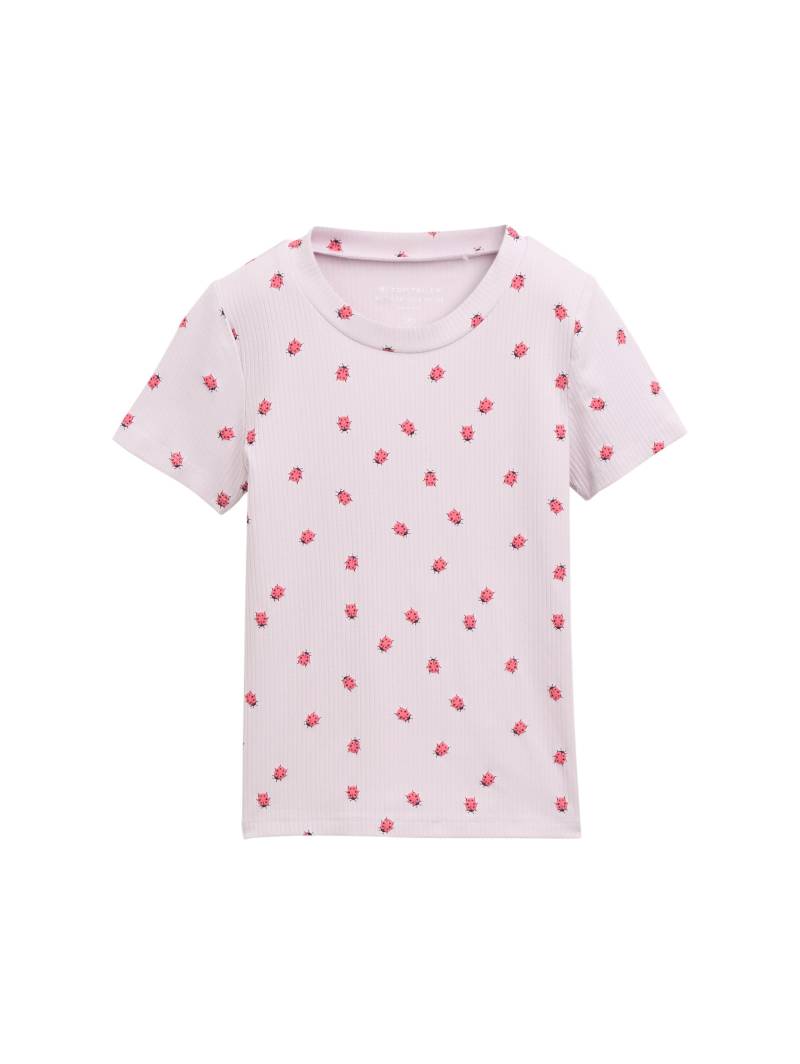 TOM TAILOR T-Shirt, mit All-Over Print von TOM TAILOR