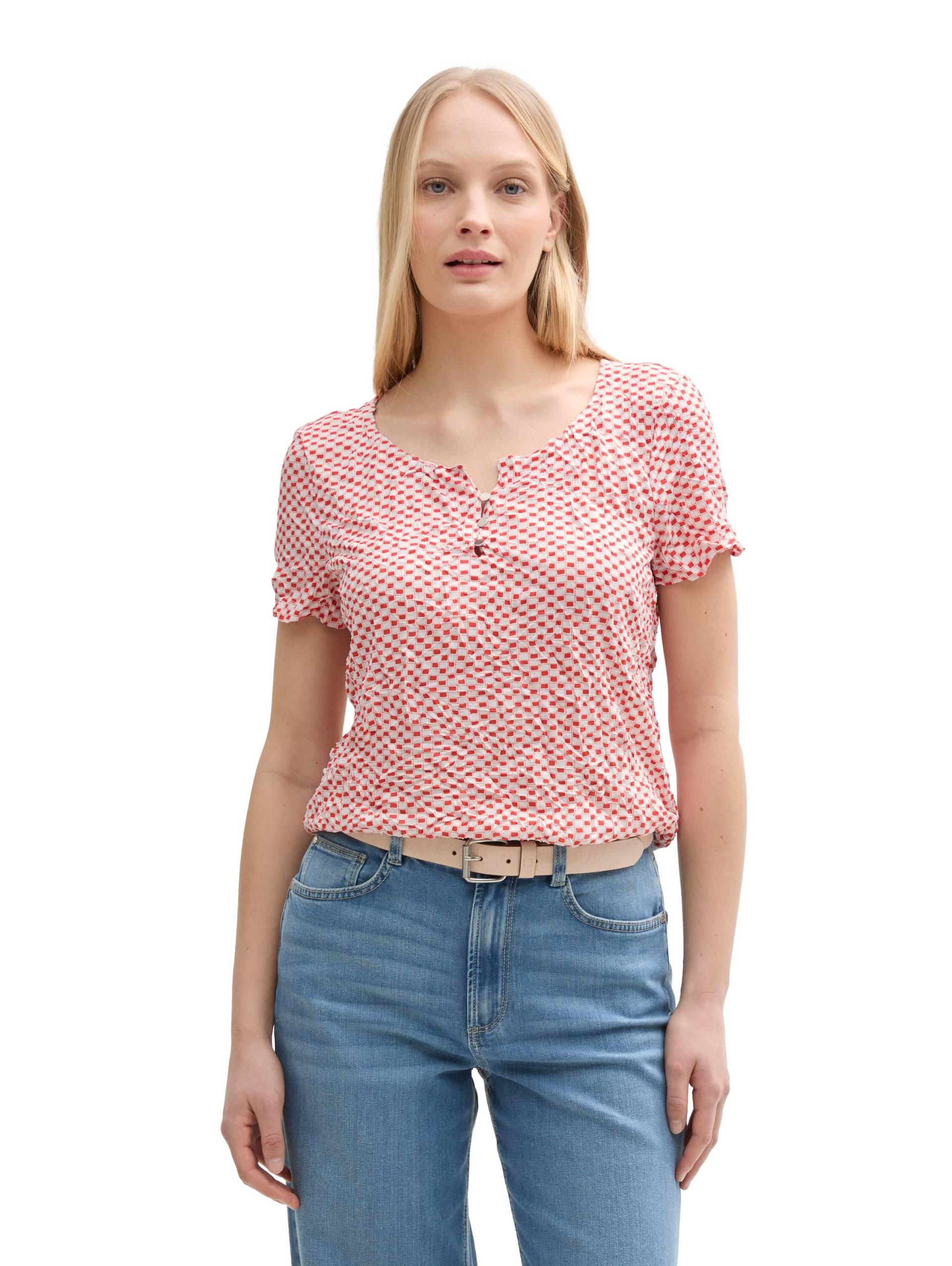 TOM TAILOR T-Shirt, mit All-Over Print von TOM TAILOR