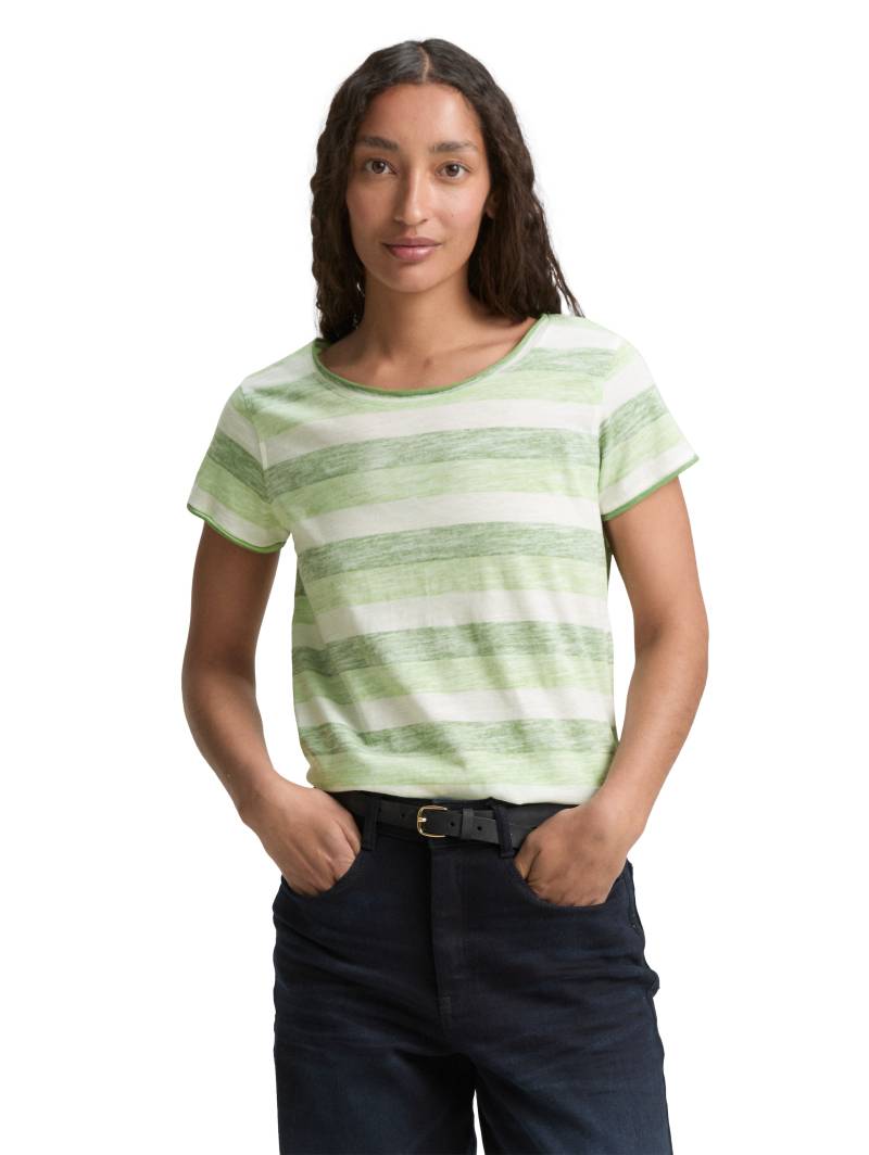 TOM TAILOR T-Shirt, mit All-Over Print von TOM TAILOR