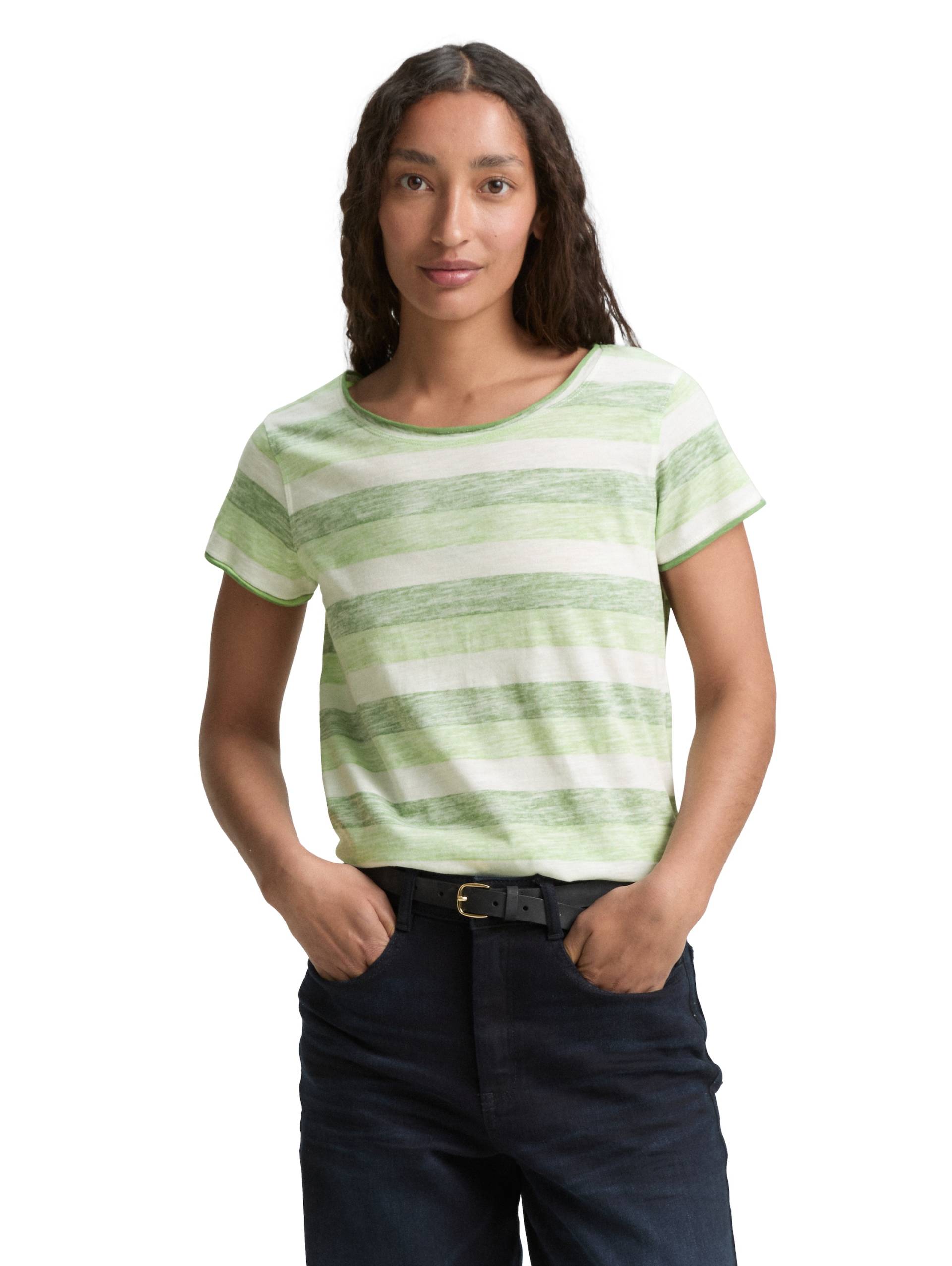 TOM TAILOR T-Shirt, mit All-Over Print von TOM TAILOR