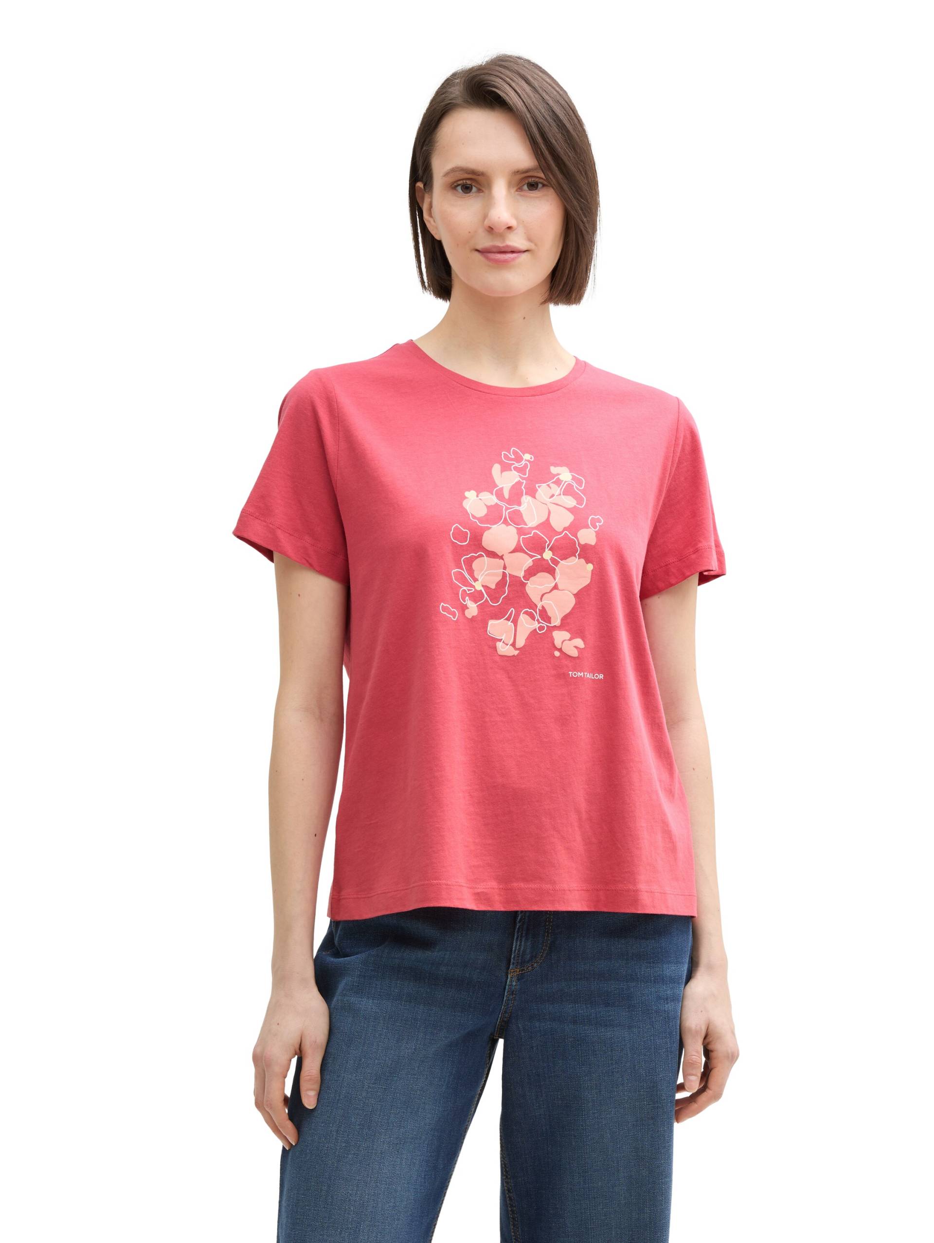 TOM TAILOR T-Shirt, mit Frontprint TOM TAILOR T-Shirt, mit Frontprint von TOM TAILOR
