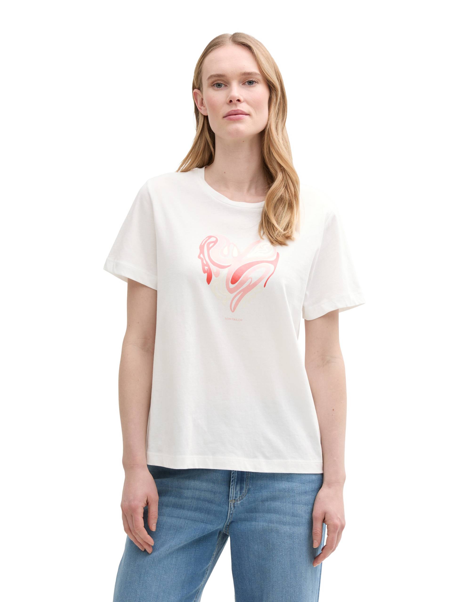 TOM TAILOR T-Shirt, mit Frontprint TOM TAILOR T-Shirt, mit Frontprint von TOM TAILOR