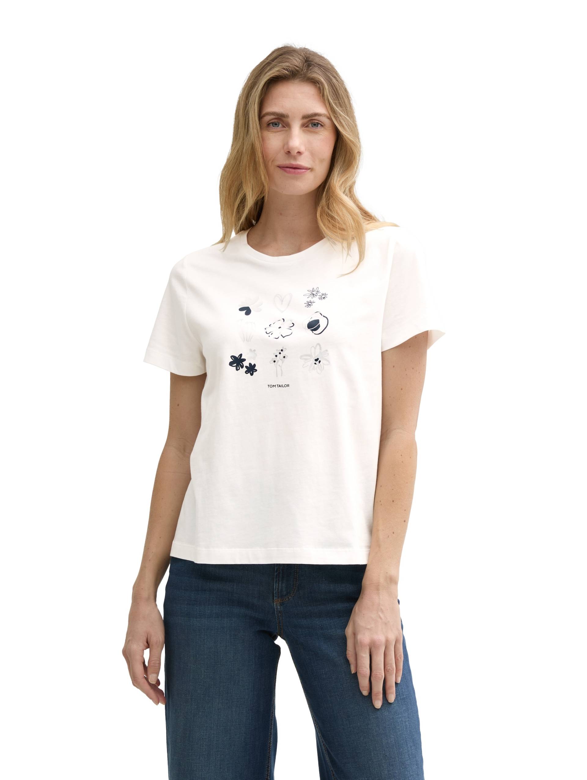 TOM TAILOR T-Shirt, mit Frontprint TOM TAILOR T-Shirt, mit Frontprint von TOM TAILOR