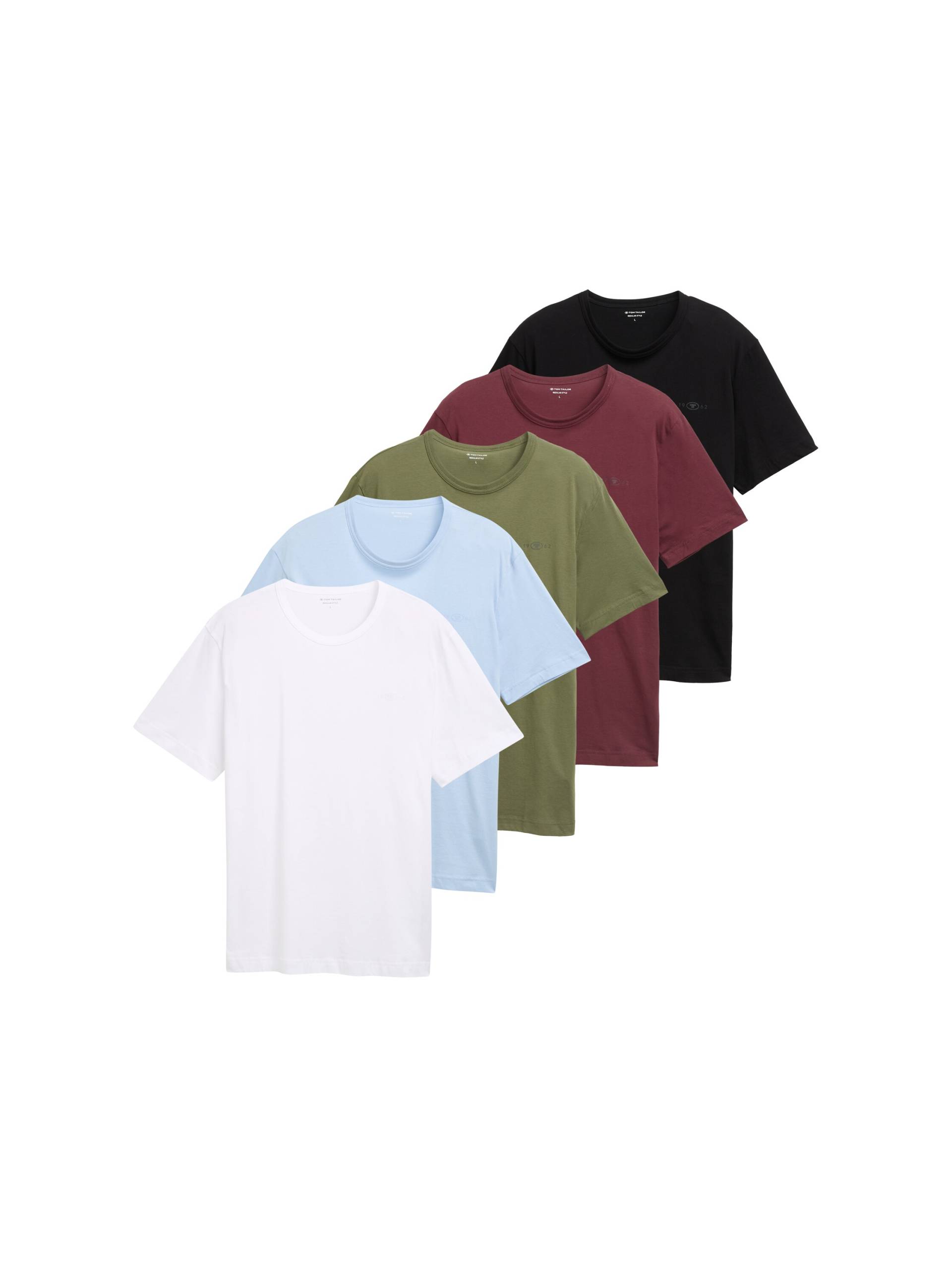 TOM TAILOR T-Shirt, mit Logo Print TOM TAILOR T-Shirt, mit Logo Print von TOM TAILOR