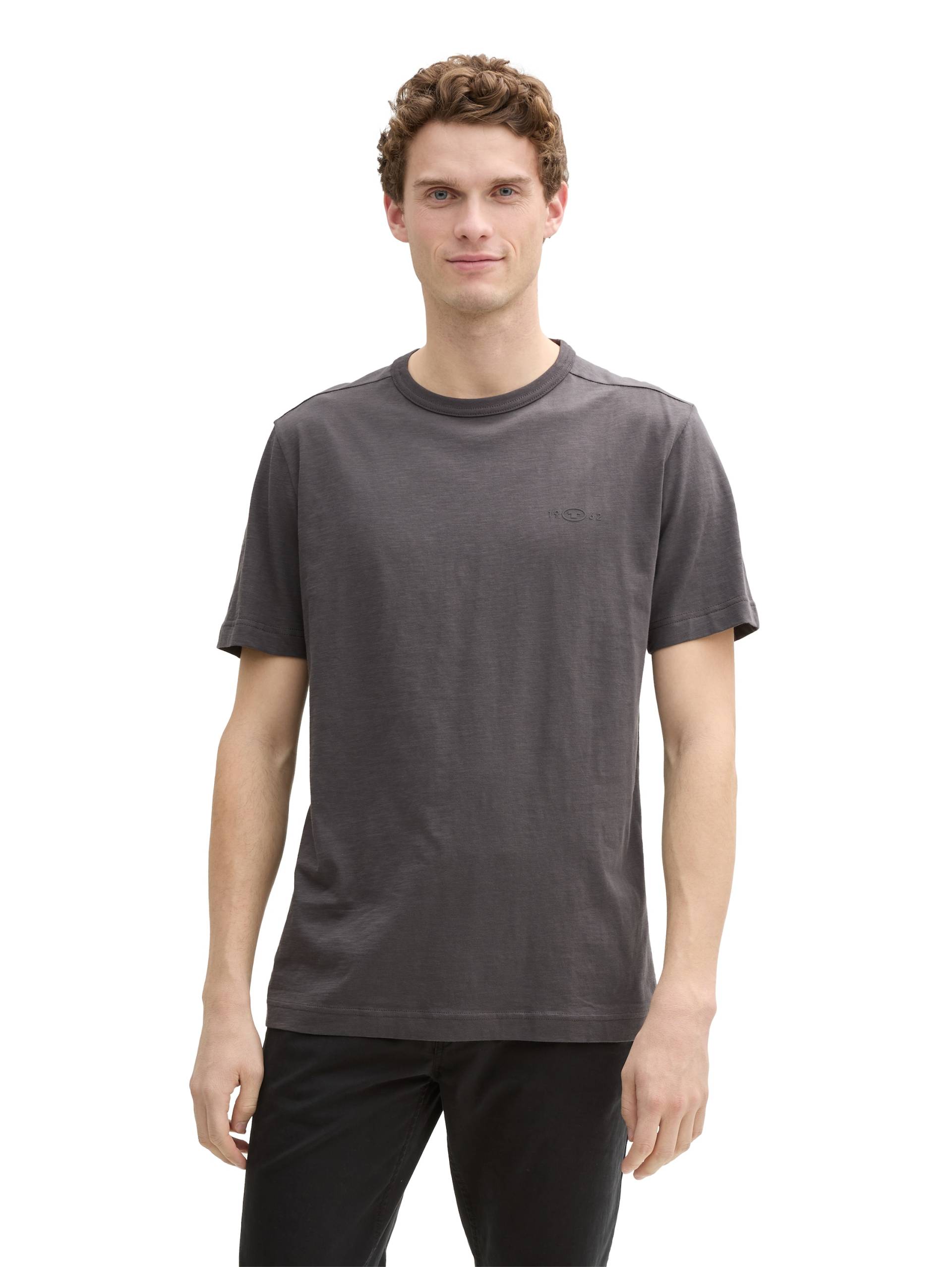 TOM TAILOR T-Shirt, mit Logo Stickerei von TOM TAILOR