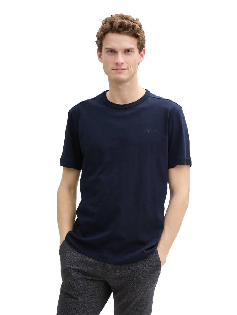 TOM TAILOR T-Shirt, mit Logo Stickerei von TOM TAILOR