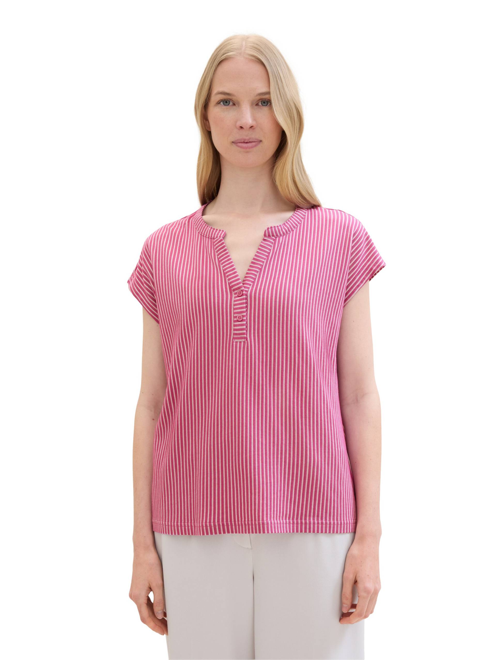 TOM TAILOR T-Shirt, mit Streifenmuster TOM TAILOR T-Shirt, mit Streifenmuster von TOM TAILOR