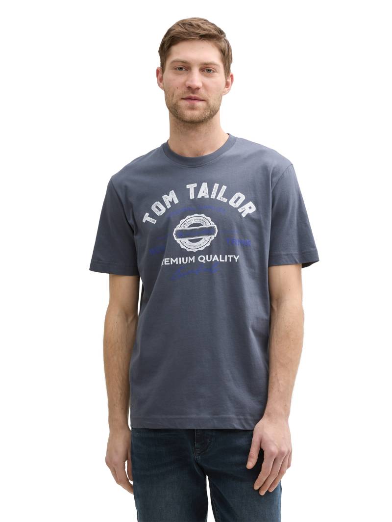 TOM TAILOR T-Shirt, mit grossem Logofrontprint von TOM TAILOR