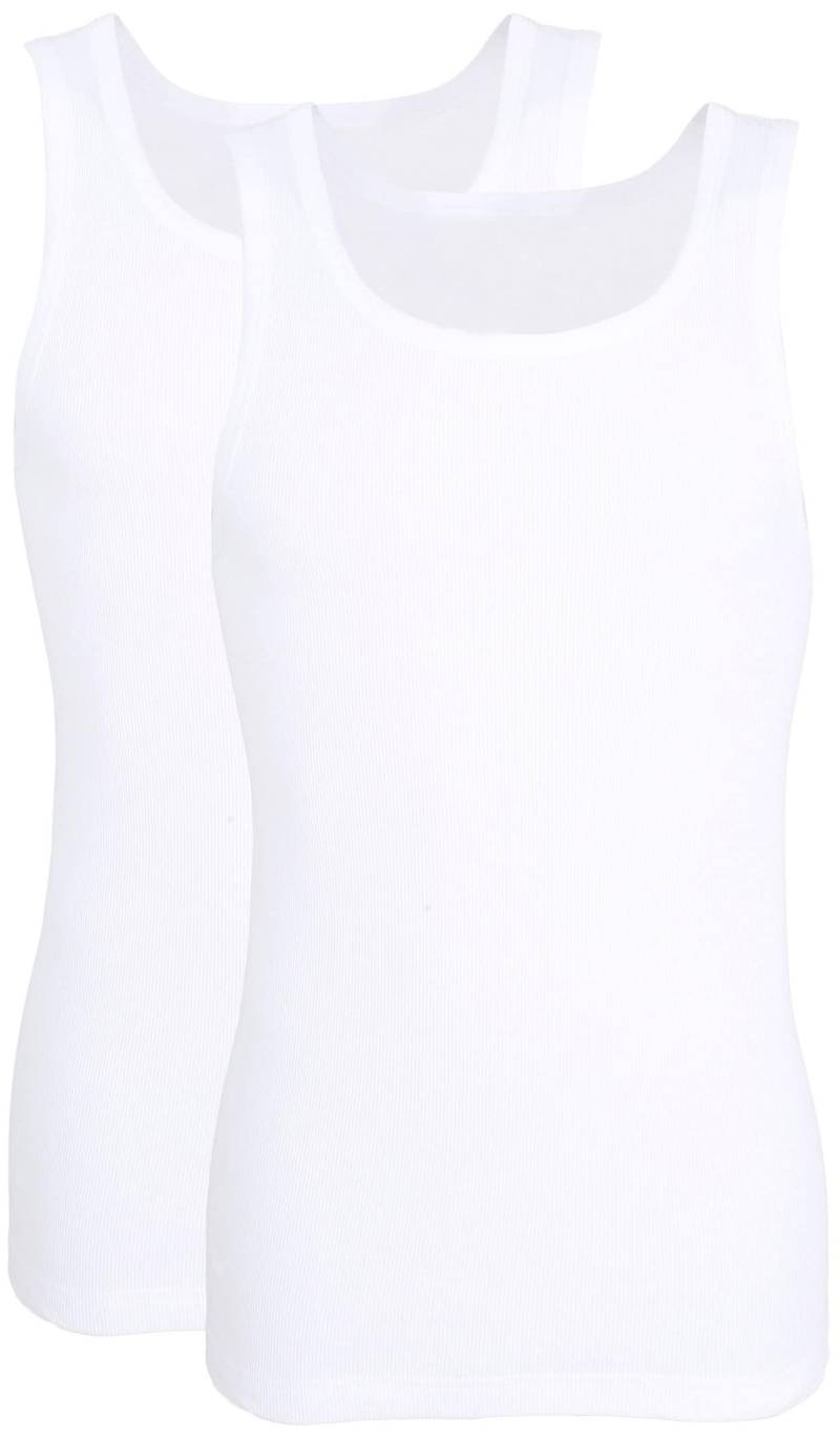 TOM TAILOR Tanktop »Montana«, (2er Pack), Rundhals-Ausschnitt, slim fit von TOM TAILOR
