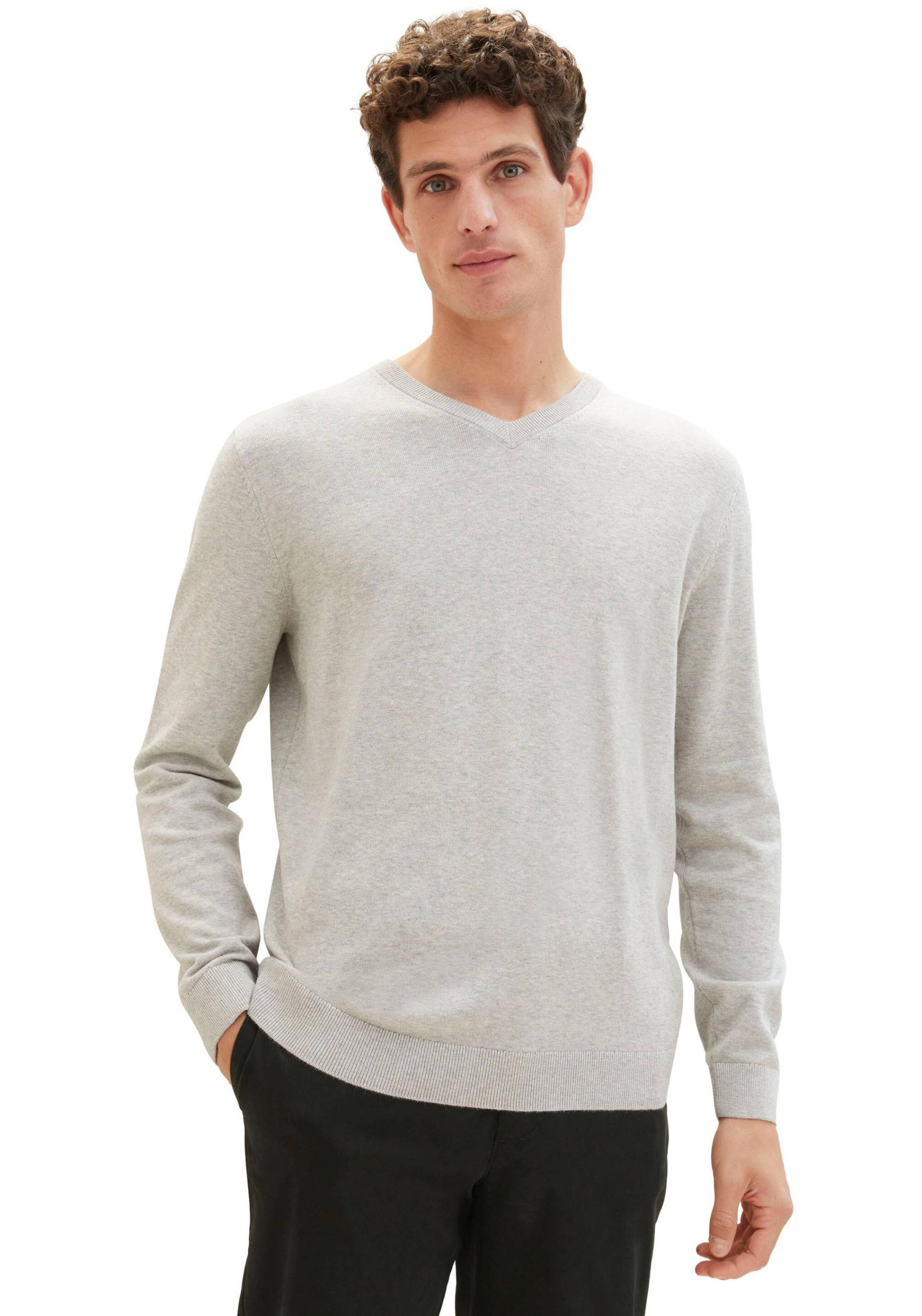 TOM TAILOR V-Ausschnitt-Pullover von TOM TAILOR