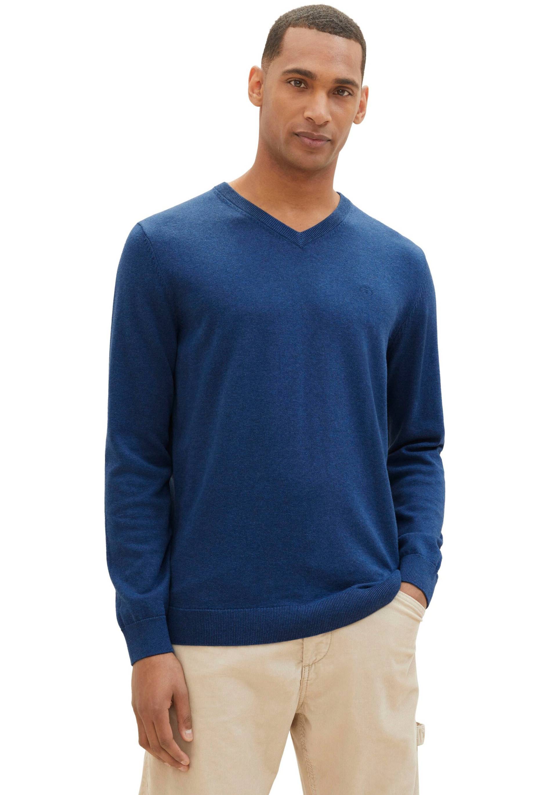 TOM TAILOR V-Ausschnitt-Pullover von TOM TAILOR