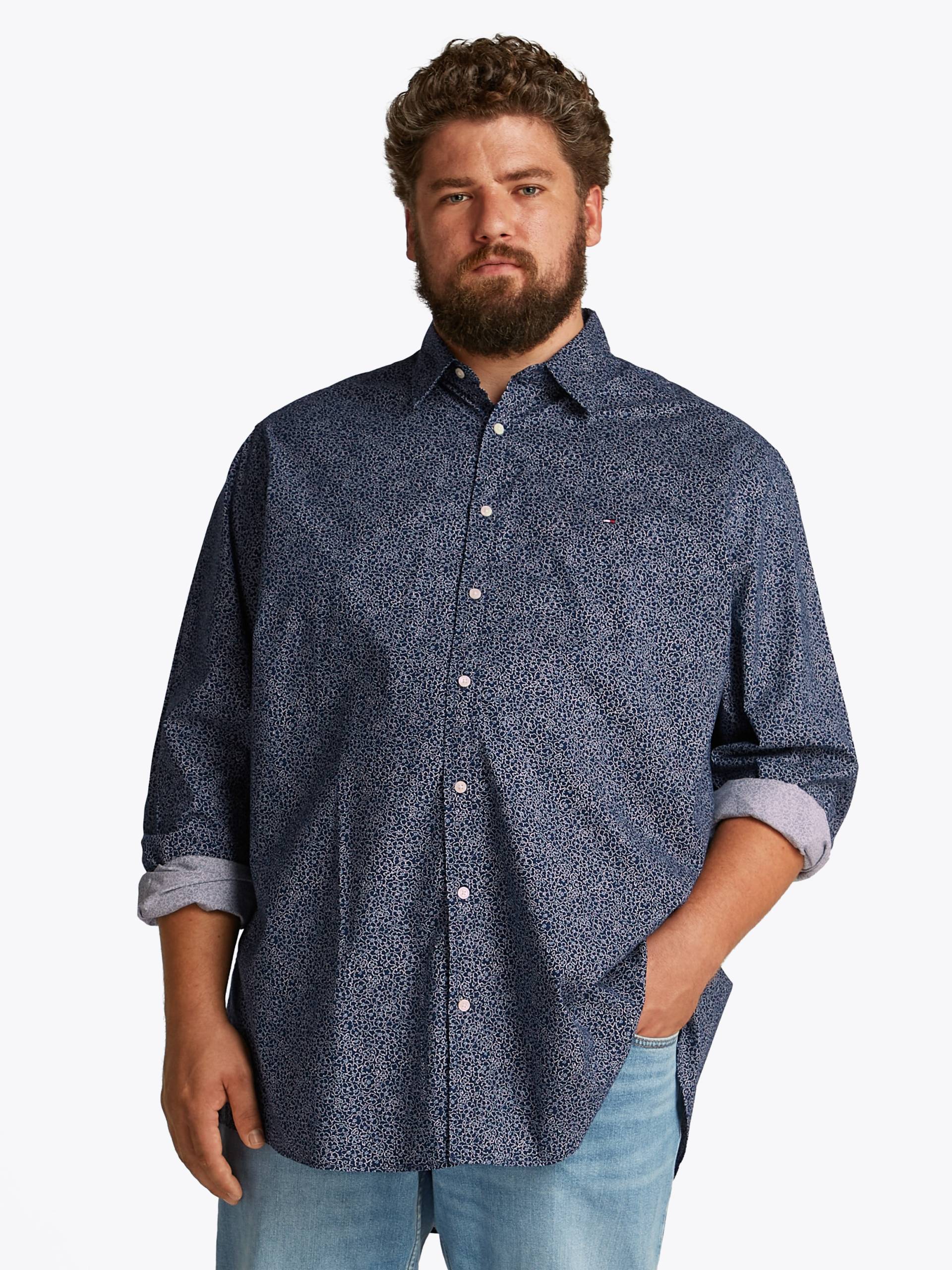 Tommy Hilfiger Big & Tall Langarmhemd »BT-FLX POPLIN LINR FLORAL S-B«, in Grossen Grössen, Logostickerei Tommy Hilfiger Big & Tall Langarmhemd »BT-FLX POPLIN LINR FLORAL S-B«, in Grossen Grössen, Logostickerei von TOMMY HILFIGER Big & Tall