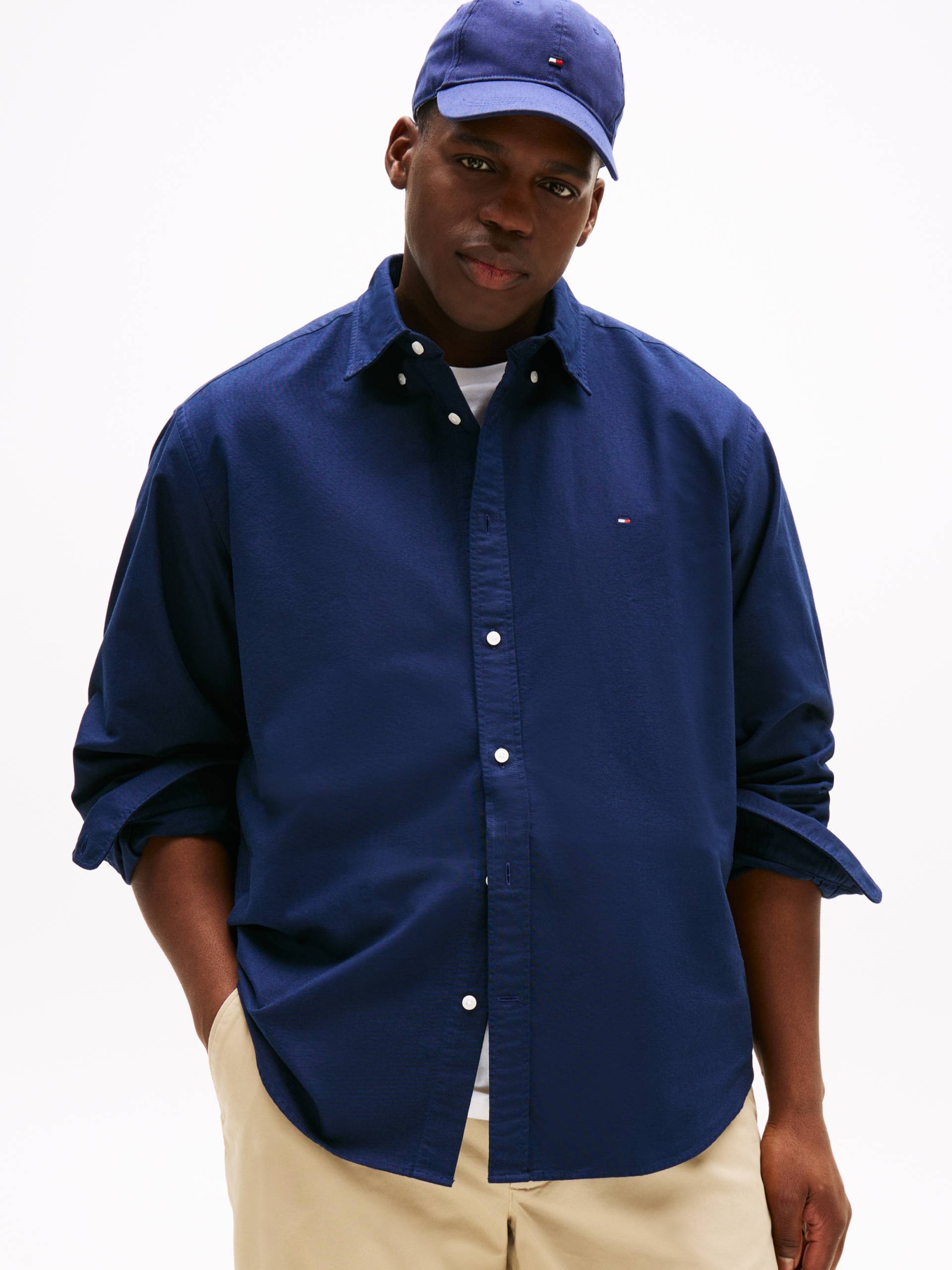 Tommy Hilfiger Big & Tall Langarmhemd »BT-SOLID HERITAGE OXFORD RF S-B«, Grosse Grössen Tommy Hilfiger Big & Tall Langarmhemd »BT-SOLID HERITAGE OXFORD RF S-B«, Grosse Grössen von TOMMY HILFIGER Big & Tall