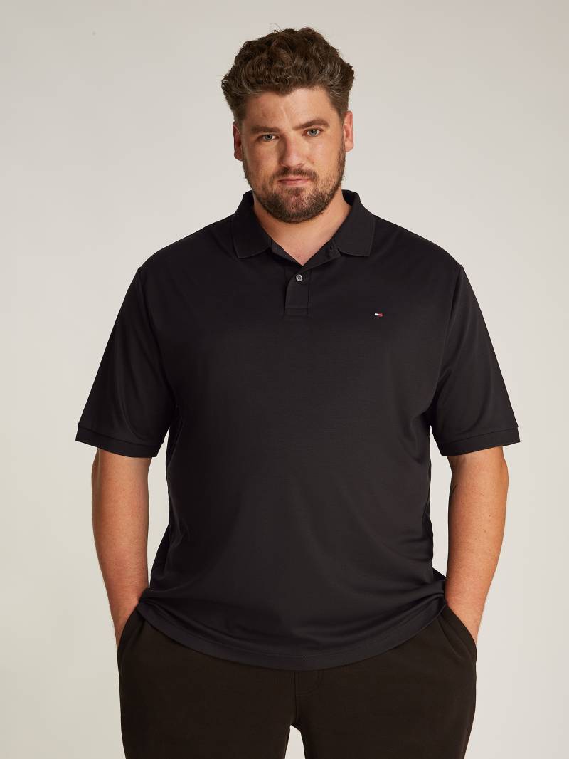 Tommy Hilfiger Big & Tall Poloshirt »BT-LIQUID COTTON ESSENTIAL POL-B«, in Grossen Grössen, Logostickerei von TOMMY HILFIGER Big & Tall