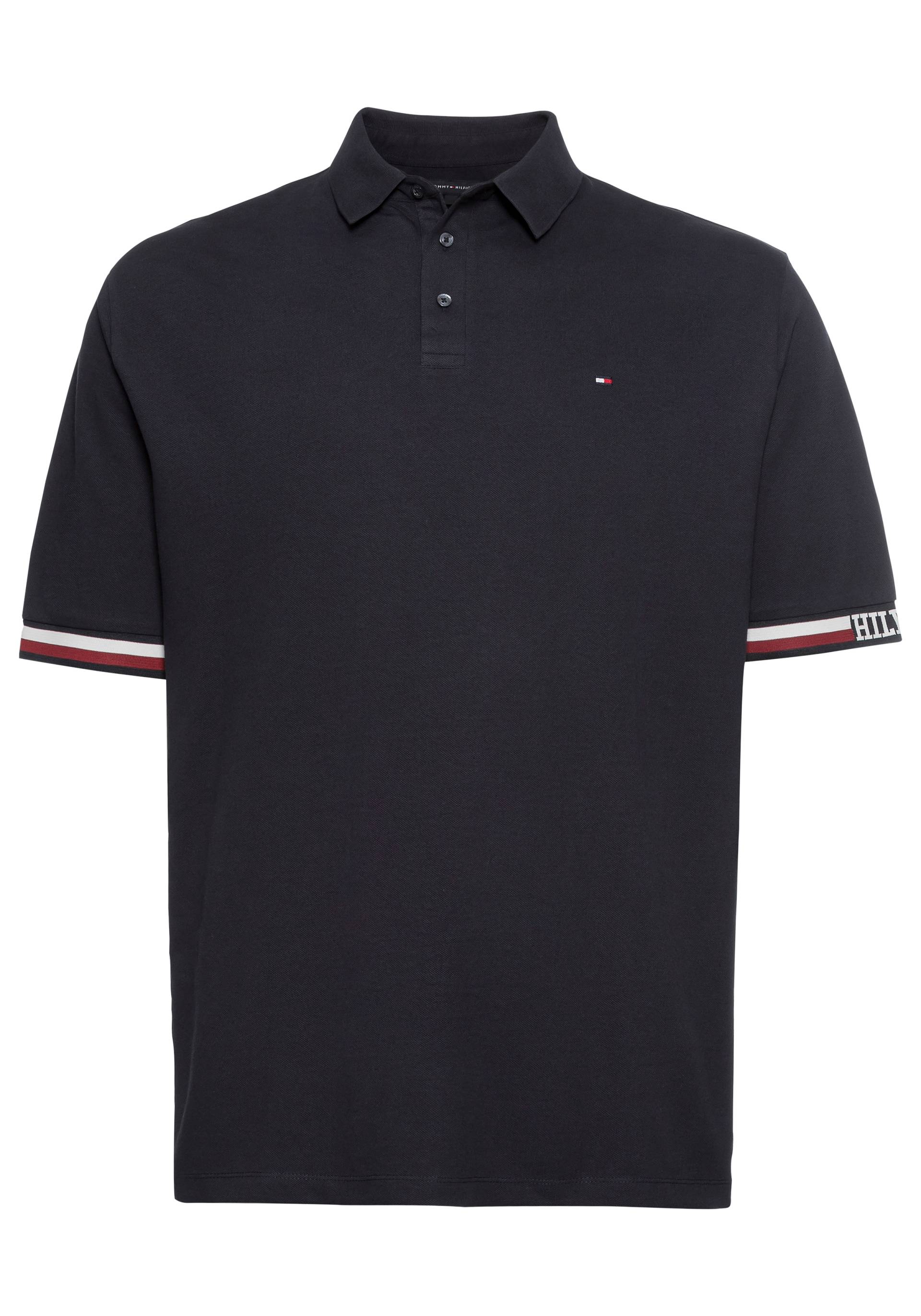 Tommy Hilfiger Big & Tall Poloshirt »BT-MONOTYPE FLAG CUFF S/F POLO-B« von TOMMY HILFIGER Big & Tall