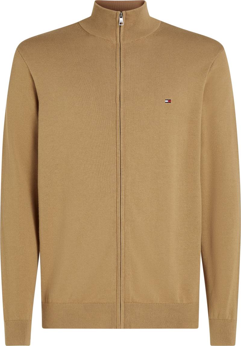 Tommy Hilfiger Big & Tall Strickjacke »BT-ESSENTIAL COTTON ZIP THRU-B«, Grossen Grössen von TOMMY HILFIGER Big & Tall