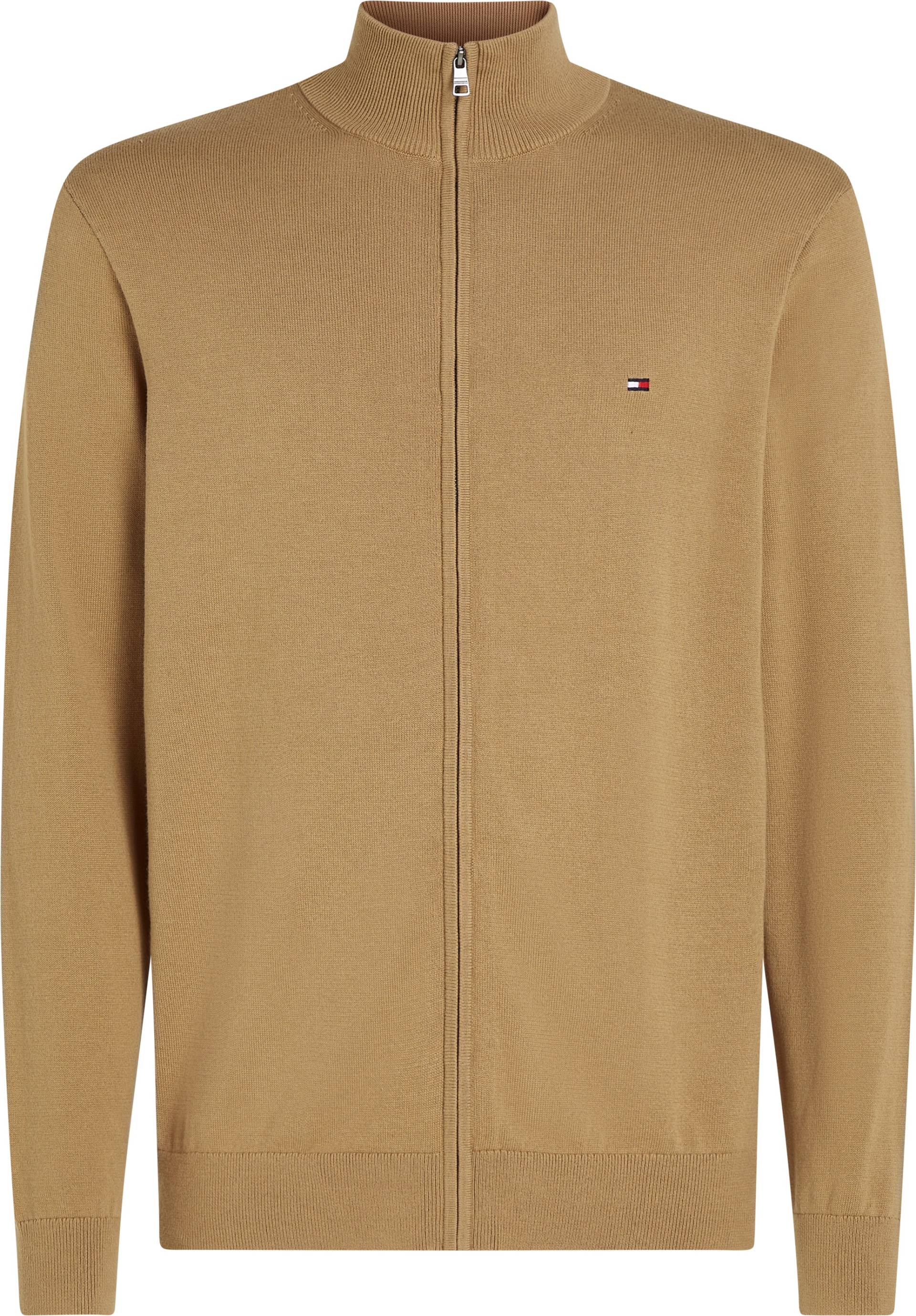 Tommy Hilfiger Big & Tall Strickjacke »BT-ESSENTIAL COTTON ZIP THRU-B«, Grossen Grössen Tommy Hilfiger Big & Tall Strickjacke »BT-ESSENTIAL COTTON ZIP THRU-B«, Grossen Grössen von TOMMY HILFIGER Big & Tall