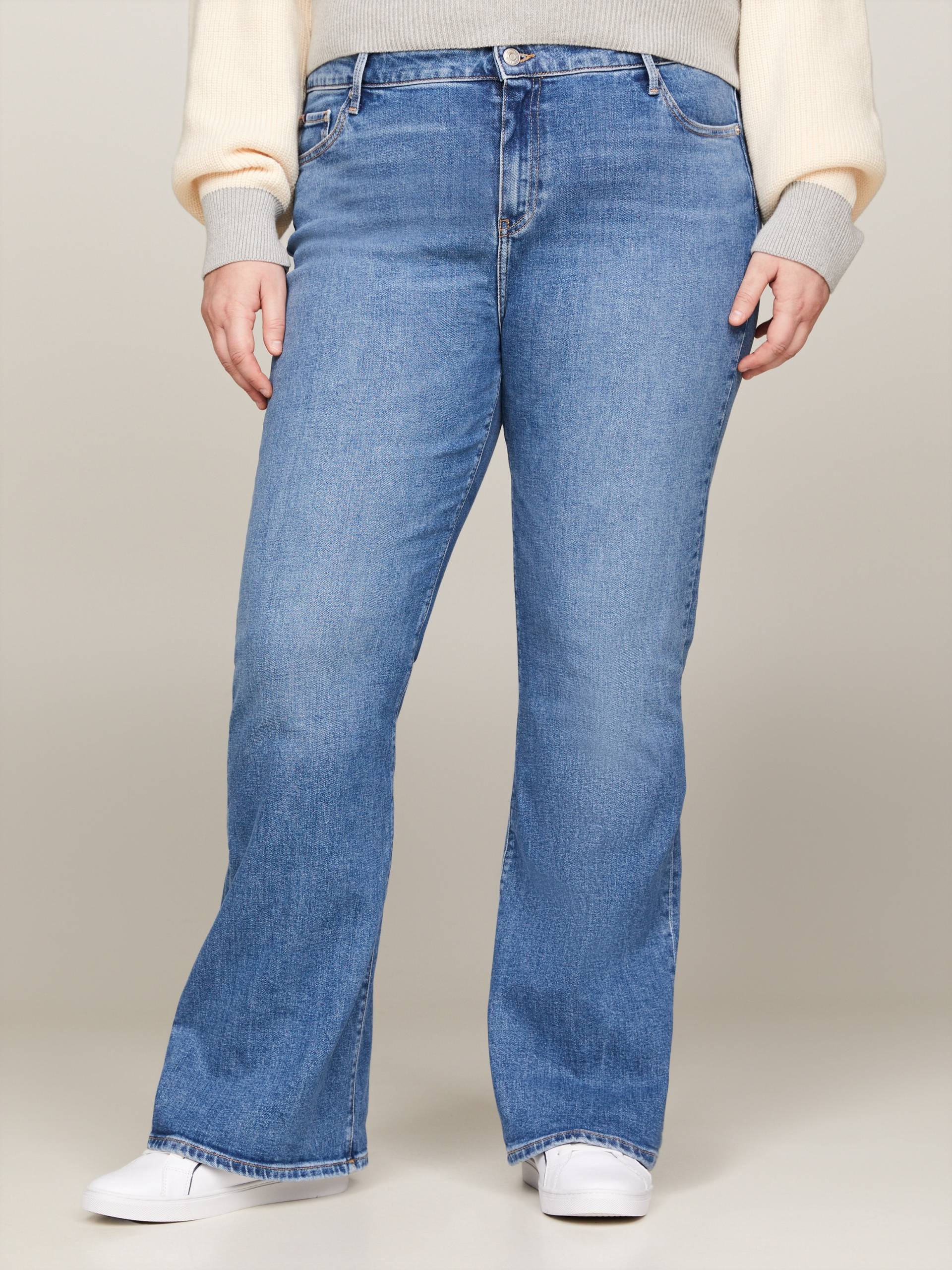 Tommy Hilfiger Curve Bootcut-Jeans »CRV BOOTCUT RW MEL« von TOMMY HILFIGER Curve