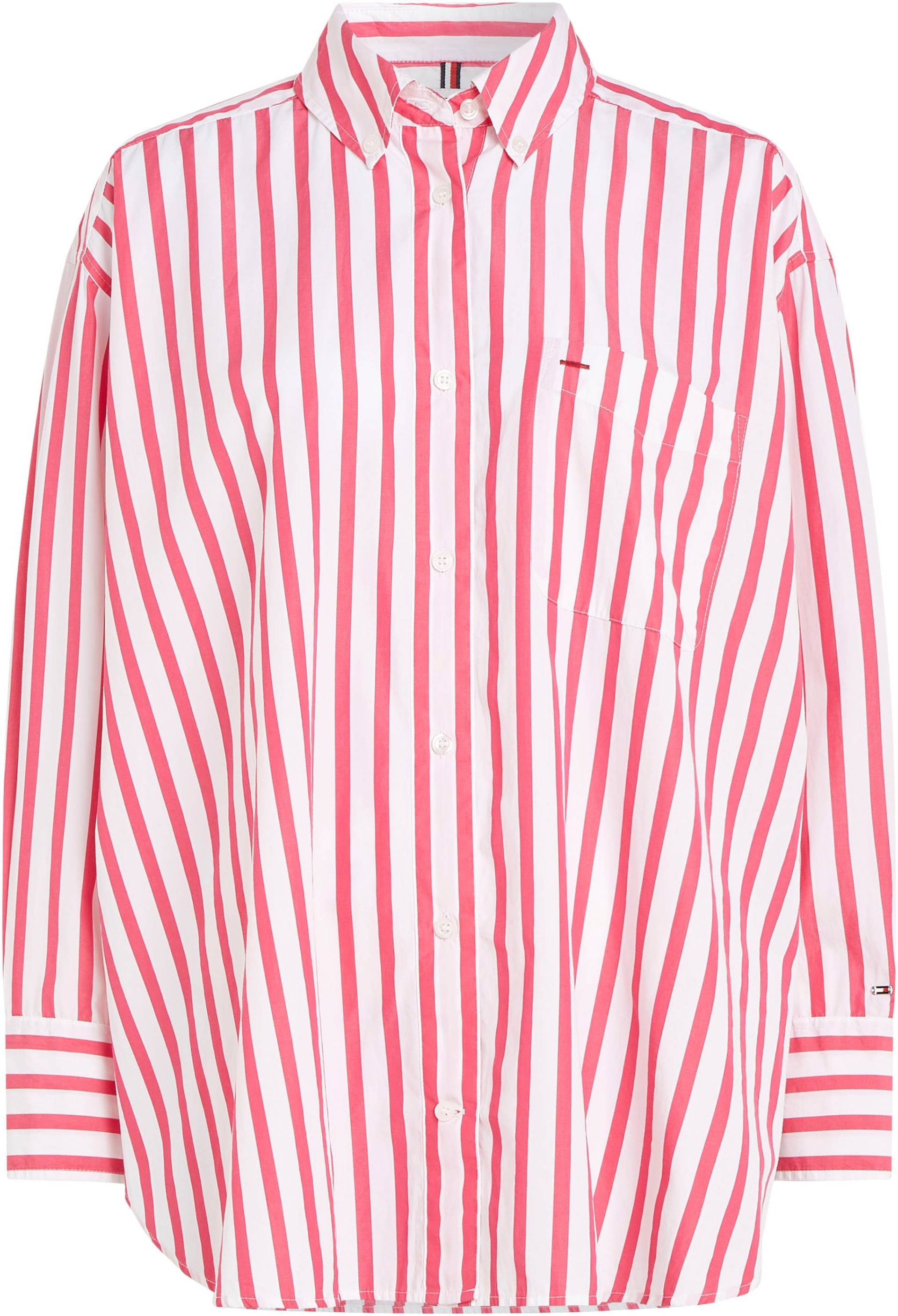 Tommy Hilfiger Curve Hemdbluse »CRV BNK STP ICON OVERSIZED SHIRT« von TOMMY HILFIGER Curve