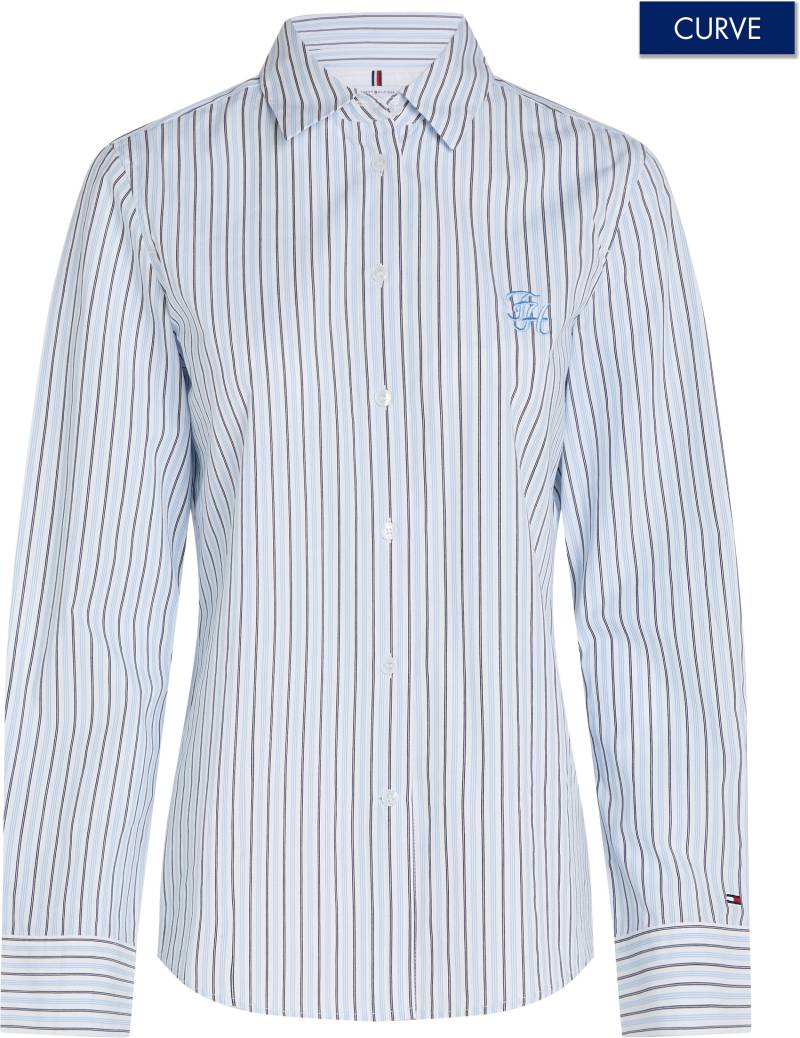 Tommy Hilfiger Curve Hemdbluse »CRV STRIPE REGULAR SHIRT«, Grosse Grössen von TOMMY HILFIGER Curve
