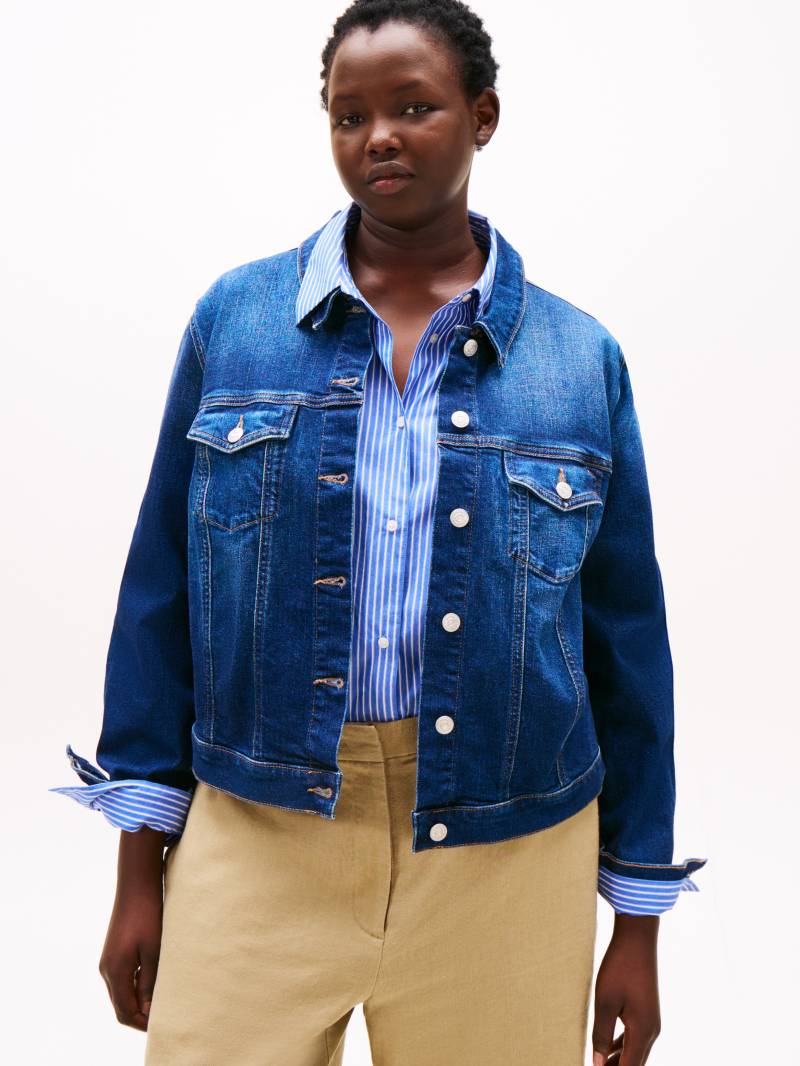 Tommy Hilfiger Curve Jeansjacke »CRV DNM NEW DOREEN SLIM JACKET« von TOMMY HILFIGER Curve