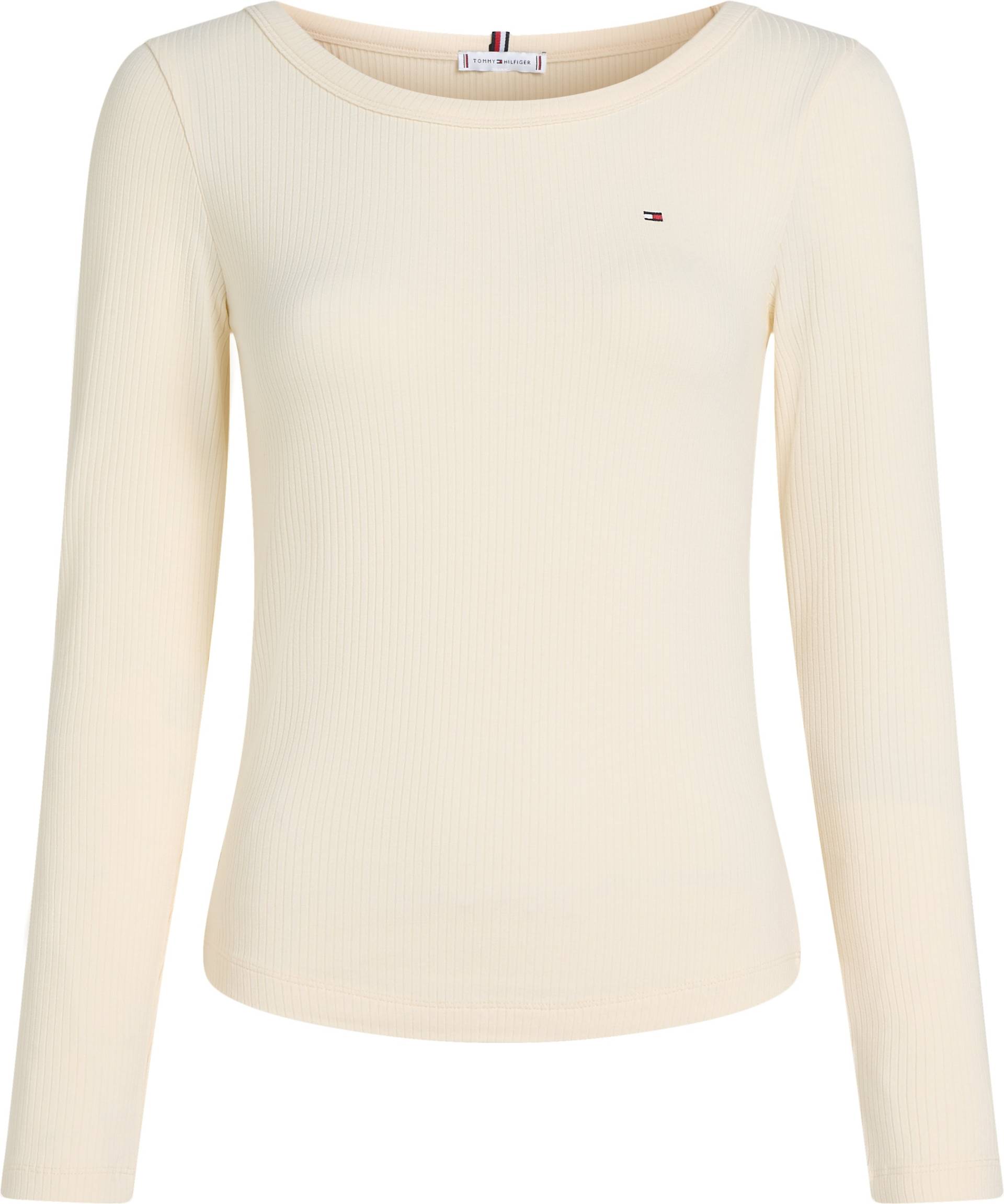 Tommy Hilfiger Curve Langarmshirt »Shirt CRV SLIM 5X2 RIB O«, in Grossen Grössen, mit Logostickerei Tommy Hilfiger Curve Langarmshirt »Shirt CRV SLIM 5X2 RIB O«, in Grossen Grössen, mit Logostickerei von TOMMY HILFIGER Curve