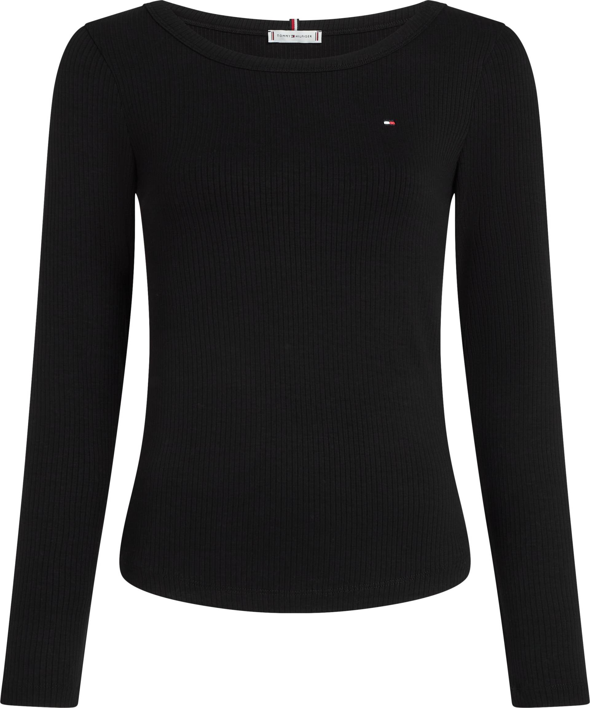 Tommy Hilfiger Curve Langarmshirt »Shirt CRV SLIM 5X2 RIB O«, in Grossen Grössen, mit Logostickerei Tommy Hilfiger Curve Langarmshirt »Shirt CRV SLIM 5X2 RIB O«, in Grossen Grössen, mit Logostickerei von TOMMY HILFIGER Curve
